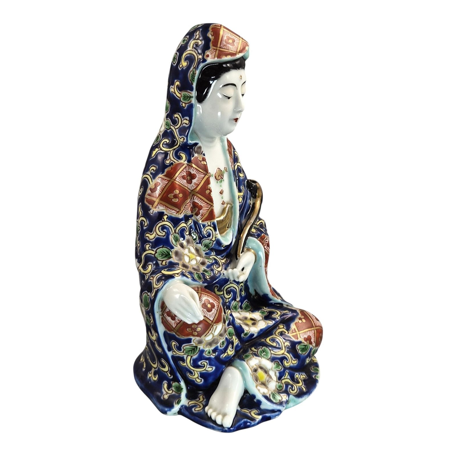 Japanese Arita Porcelain Figure Of Jigoku Dayū, C.1921 photo vinterior