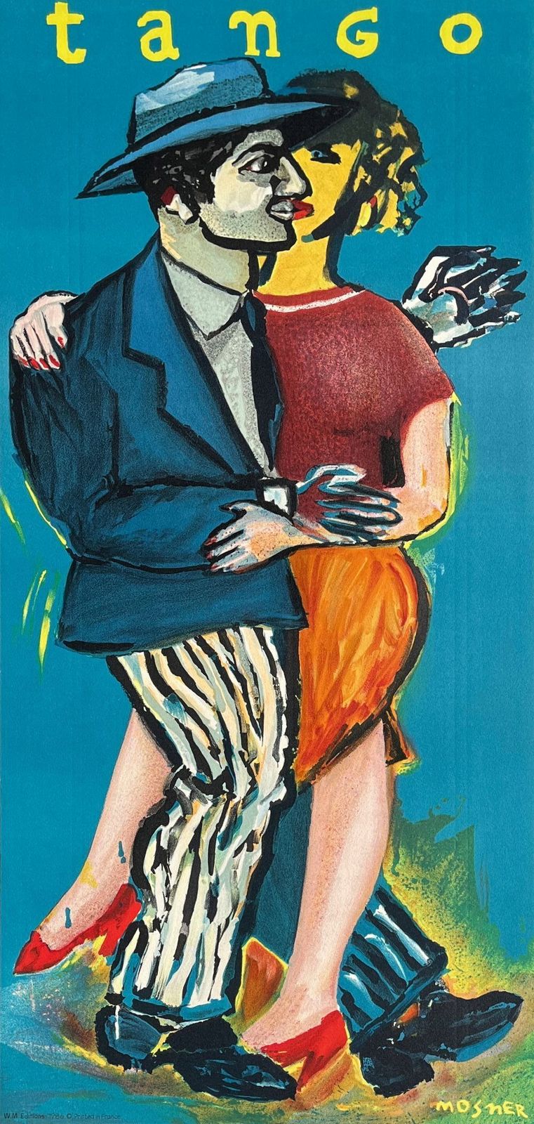 Ricardo Mosner Poster Tango 1986