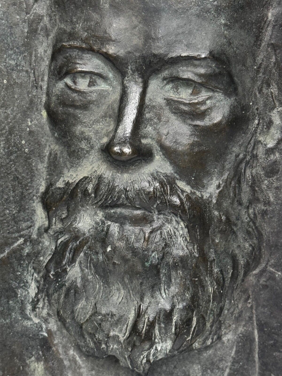 1500.0 Brits bronzen portretreliëf James Gordon, begin 1900s, toegeschreven aan Alice Gates photo