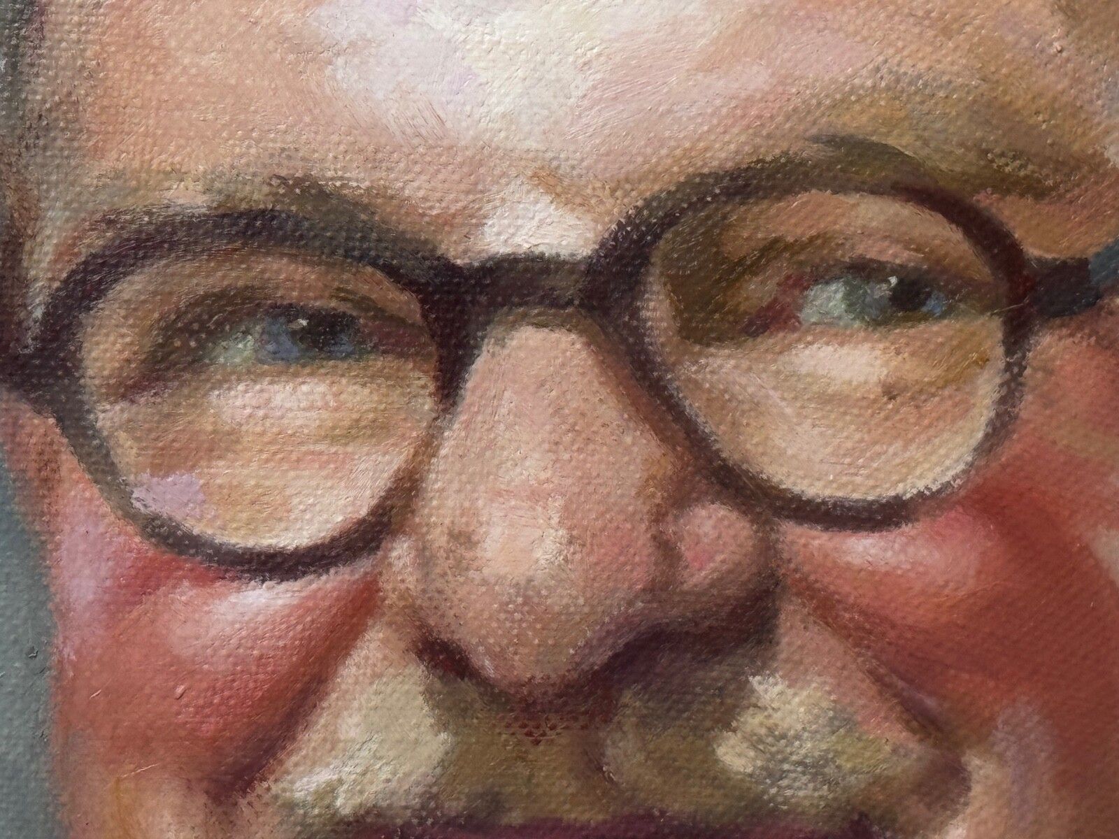 British Original Mid Century  Huntsman Oil Portrait Painting Sir Philip Grey Egerton 15th Baronet photo Art
