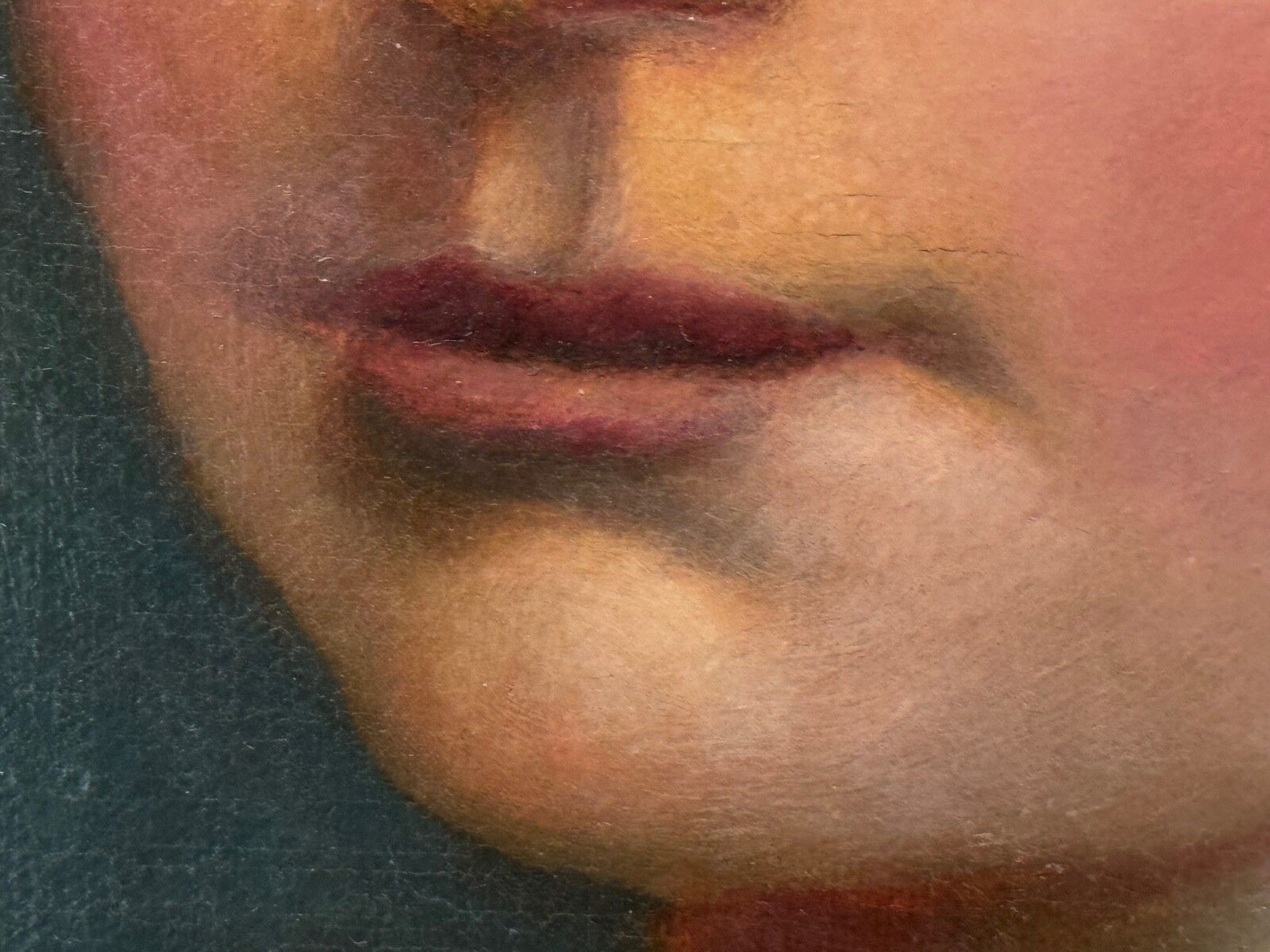 Kunst Victoriaans olieverfportret van Eliza Maddock uit Onchan, Isle of Man, met havanees, gesigneerd J.R. Siddall photo
