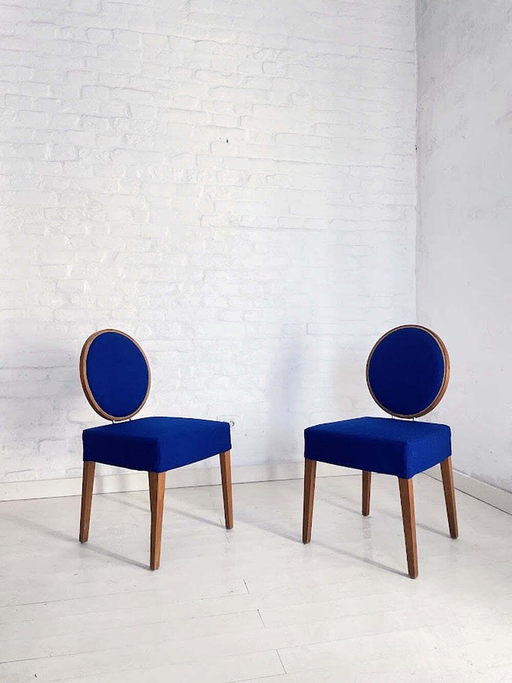 Paar Italiaanse postmoderne stoelen, jaren 1990 photo 484.0
