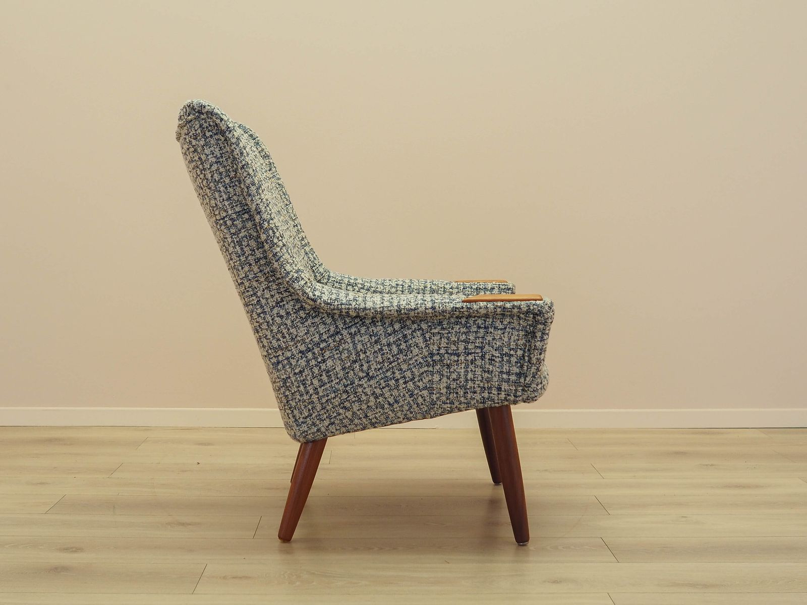Fauteuil de salon, design danois, années 1970, fabriqué au Danemark photo buy