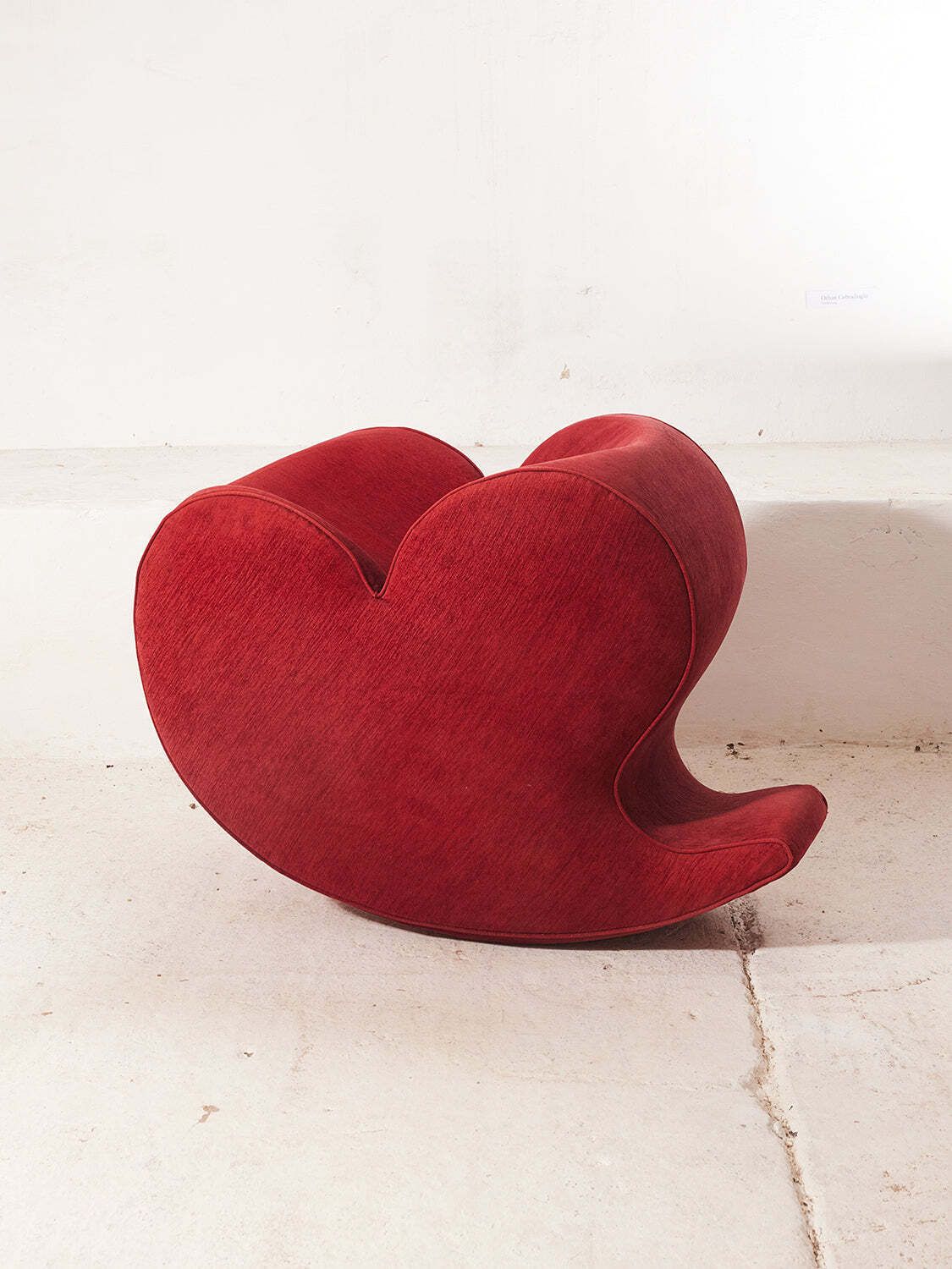 Ron Arad – Soft Heart Lounge / Rocking Chair Moroso, Italië, jaren 1990 photo furniture