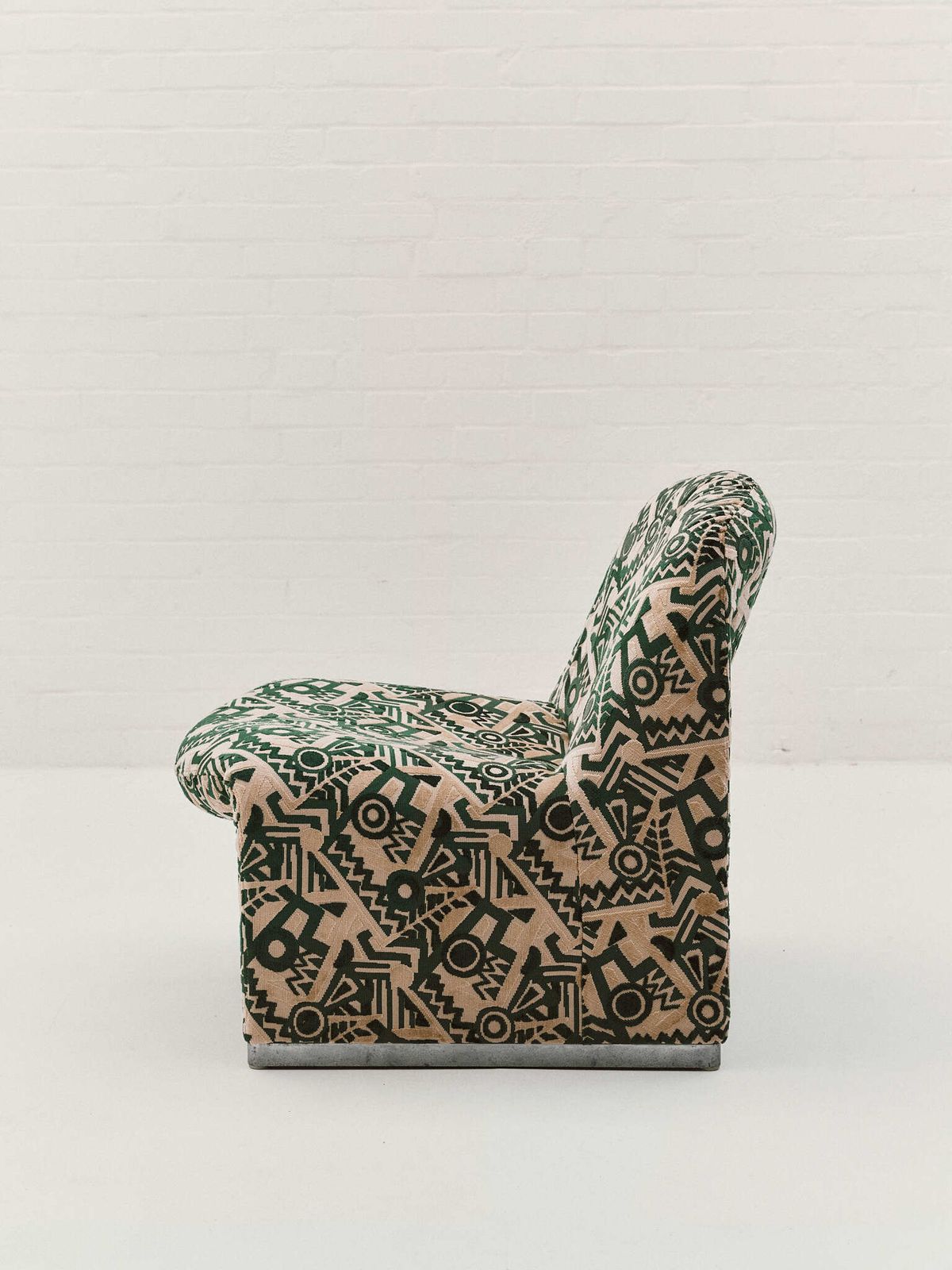 Alky Chair By Giancarlo Piretti In 1969 In Liberty's Zig Zag Velvet In Cetona photo furniture