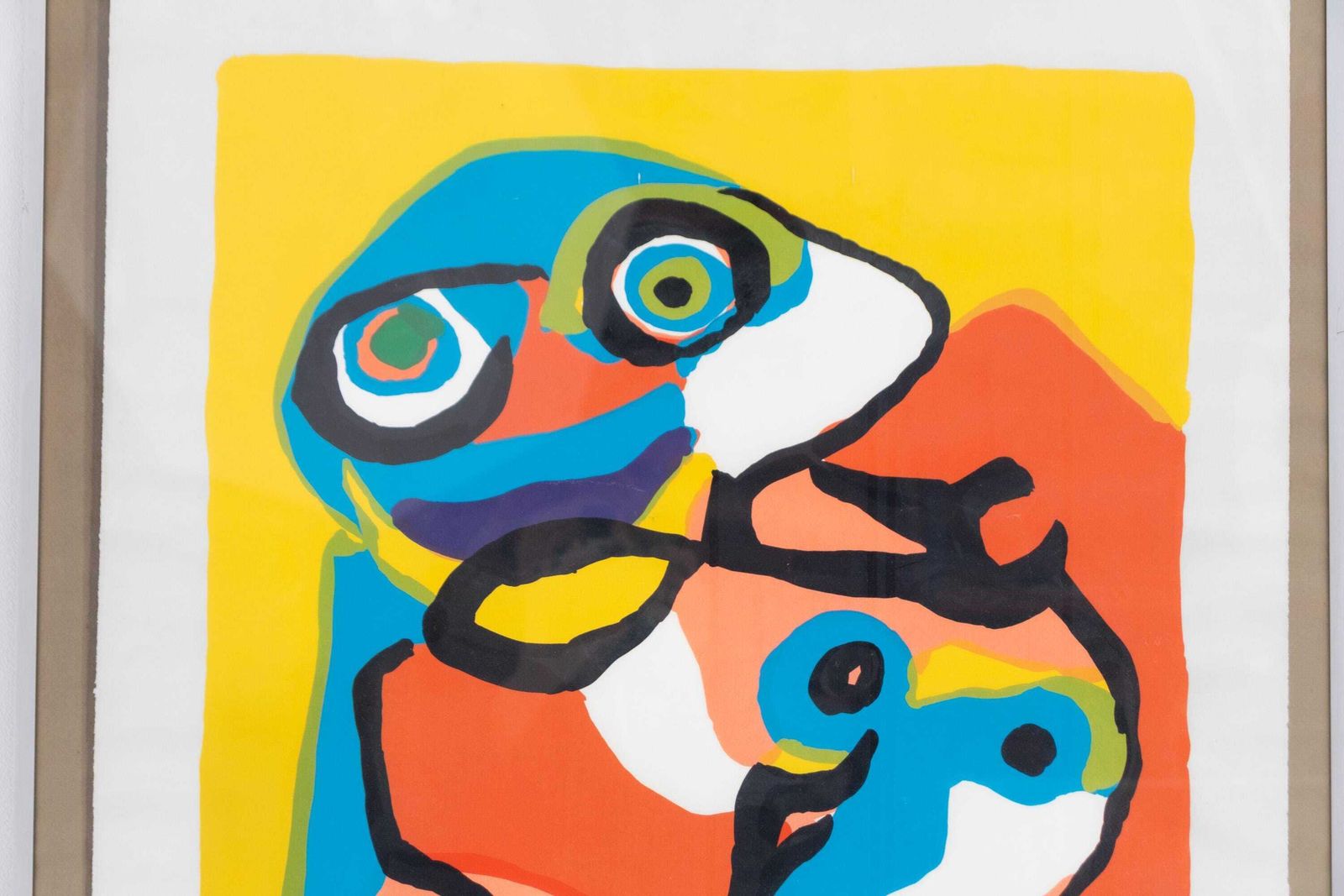 Karel Appel - "Mother And Child" Gesigneerde & genummerde lithografie 34/100, 1972 photo 1623.0