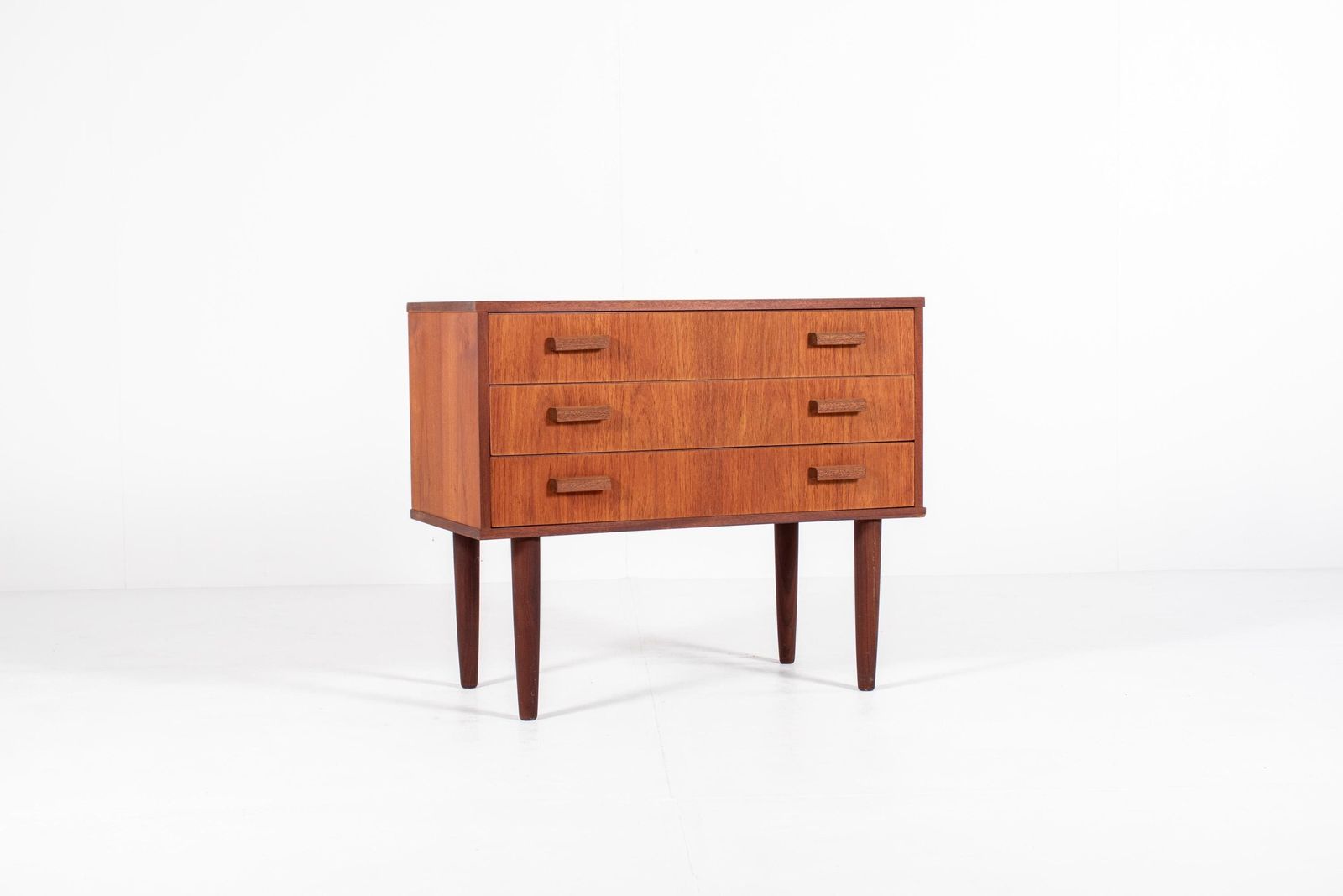 Danish Mid Century Teak Chest Of Drawers — 1960s photo for sale