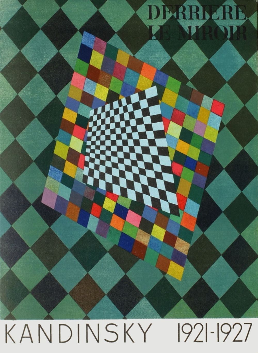 Wassily Kandinsky Lithografie Dlm118 Quadrat 1960