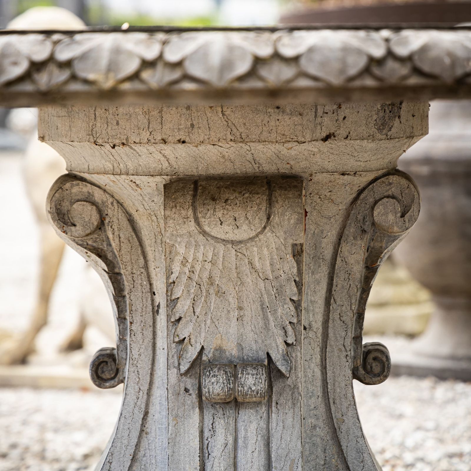 Garden Table In Natural Stone, 21st Century photo buy