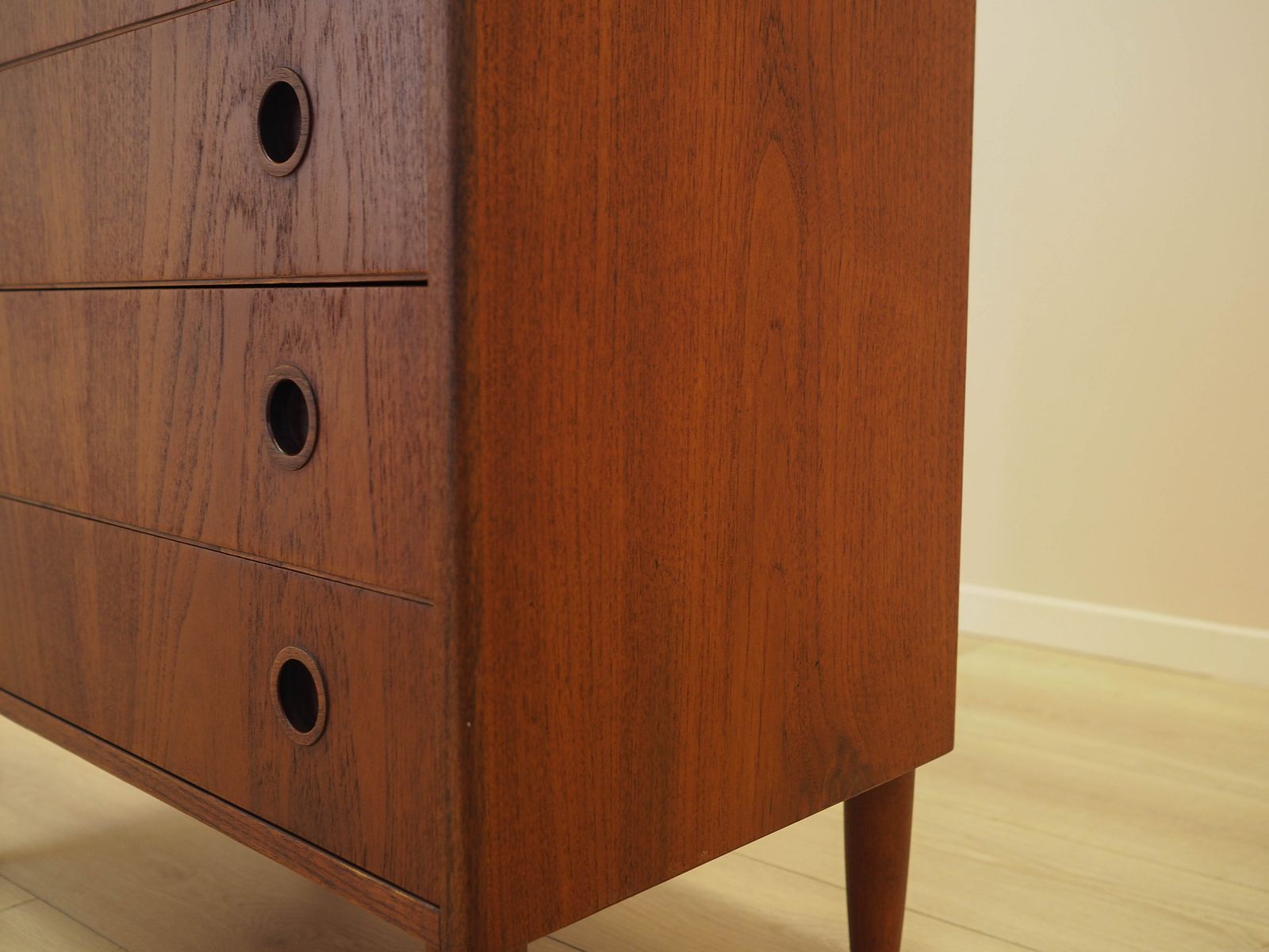 759.0 Teak Chest Of Drawers, Danish Design, 1970s, Made In Denmark. photo
