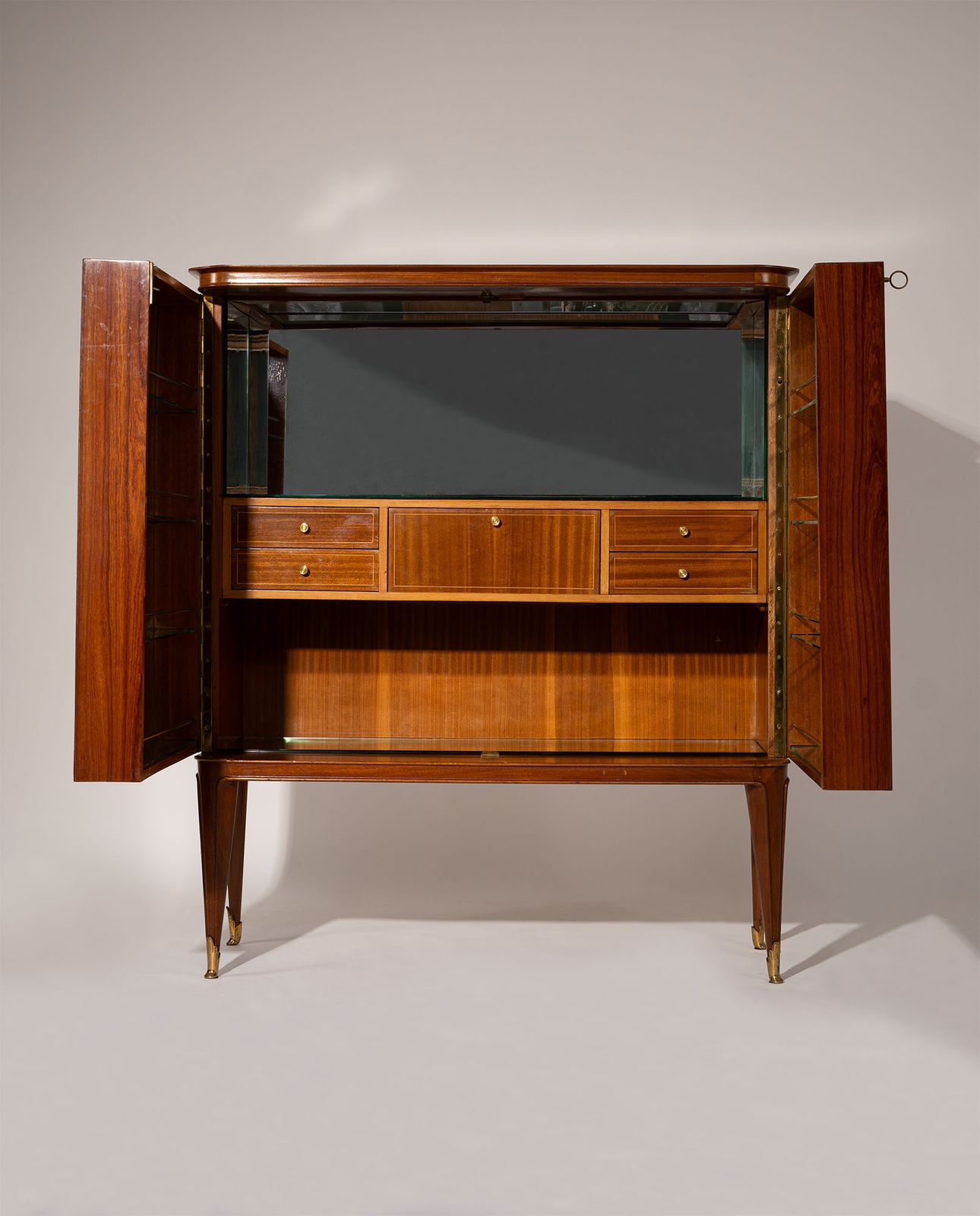Bar Cabinet, In The Style Of Paolo Buffa photo Furniture