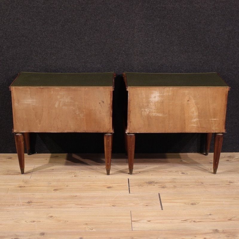 Pair Of 20th Century Paolo Buffa Style Italian Bedside Tables photo Furniture