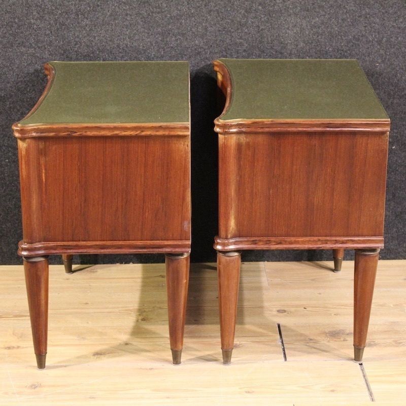 Pair Of 20th Century Paolo Buffa Style Italian Bedside Tables photo 2400.0