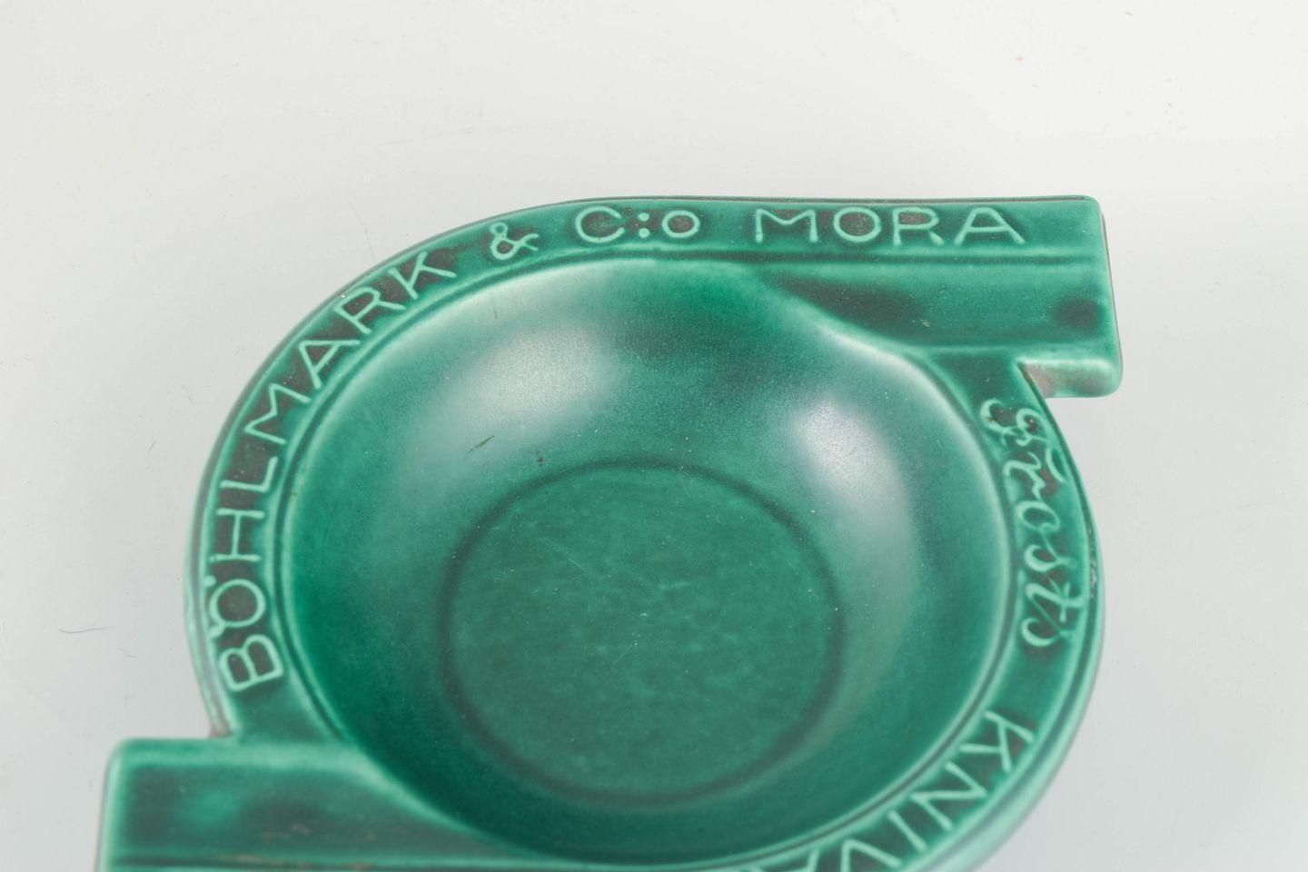 Bo Fajans. Ceramic Advertising Ashtray. Art Deco Style, 1930s/40s. photo furniture