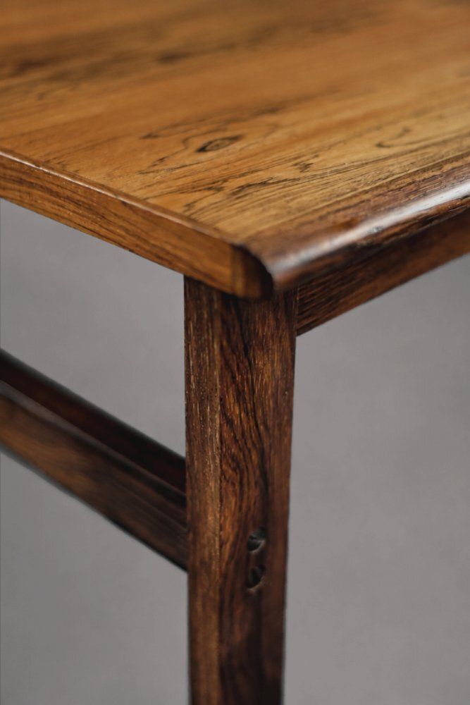 Table basse mid-century Capella en palissandre Santos, par Illum Wikkelsø pour Niels Eilersen, années 1960 photo vintage