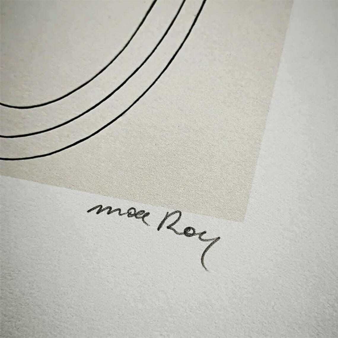 1970s Man Ray Limited Edition Lithograph. Author's Signature And Numbered In Pencil.  °°°°Ddp Shipping To The Uk, With Duties Prepaid. photo for sale