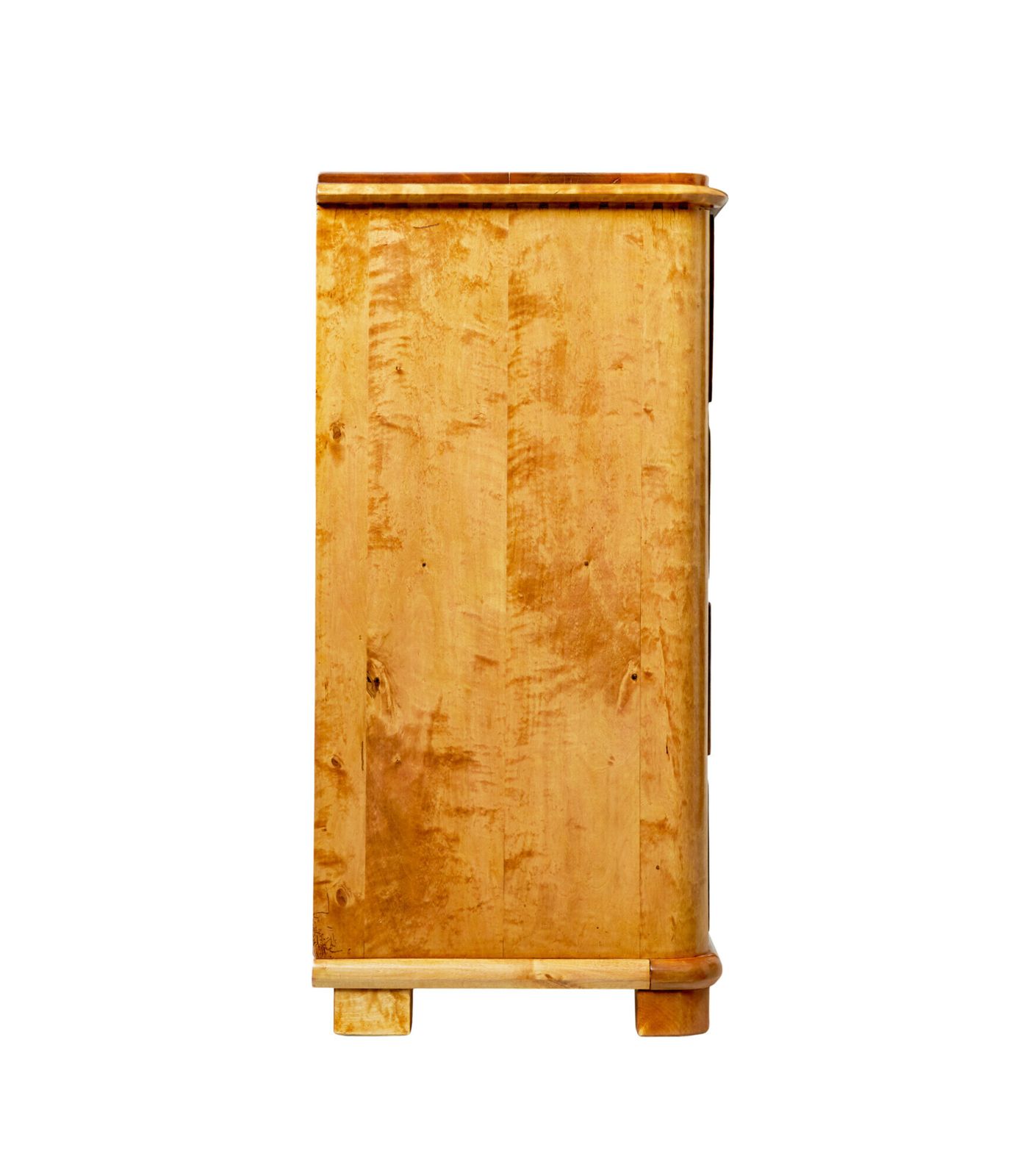 Zweedse secretaire ladekast in wortelbrij, midden 19e eeuw photo furniture