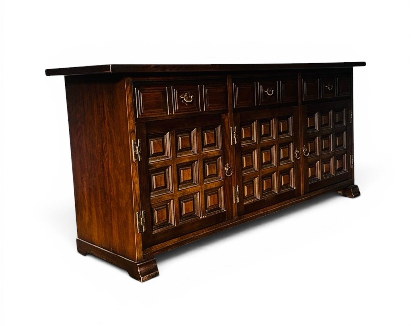 A.Younger Toledo Sideboard Mid Century C1970s Spanish Brutalist Style Rare photo for sale