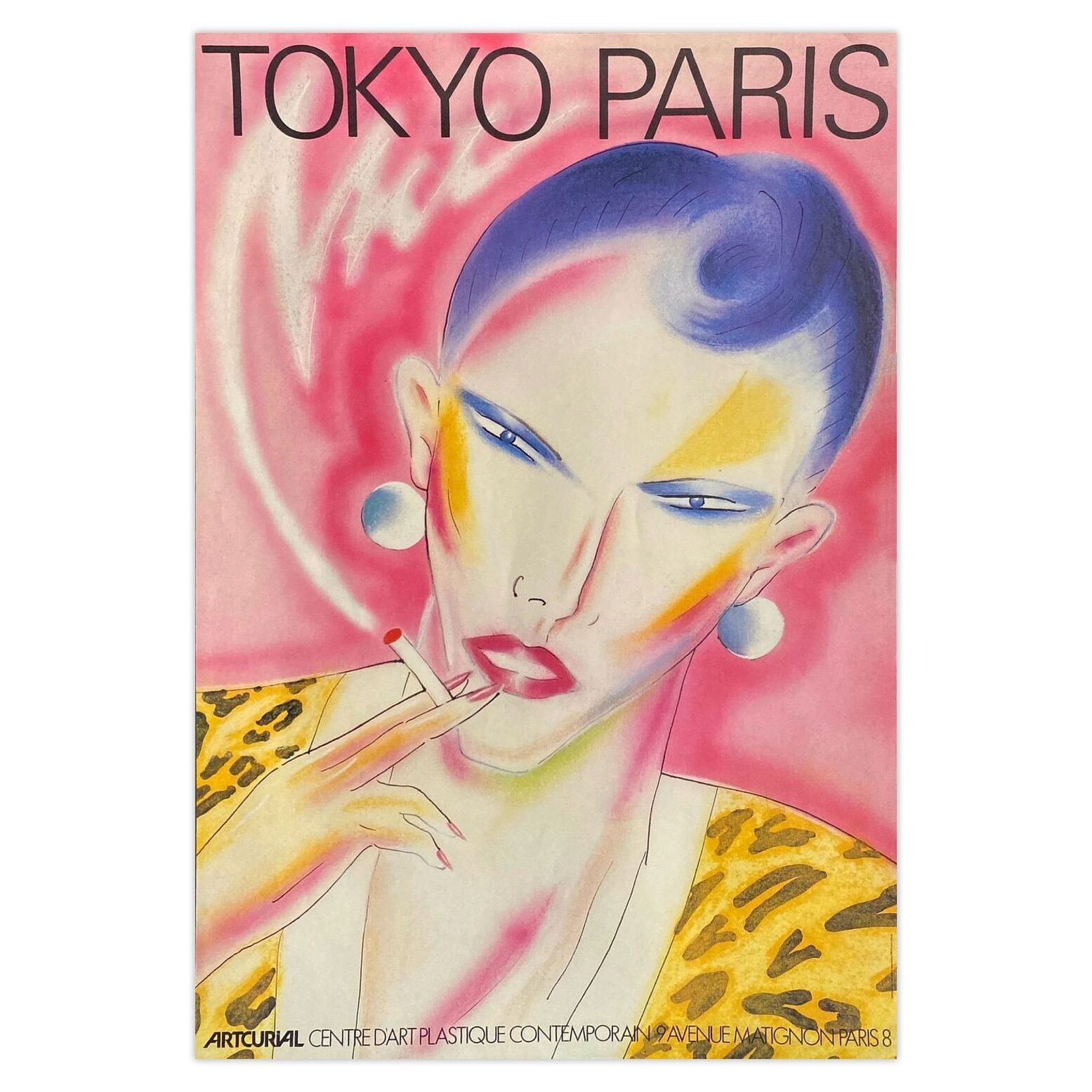 Ikki Shimoda Poster Expo 84   Tokyo Paris   Artcurial   Paris