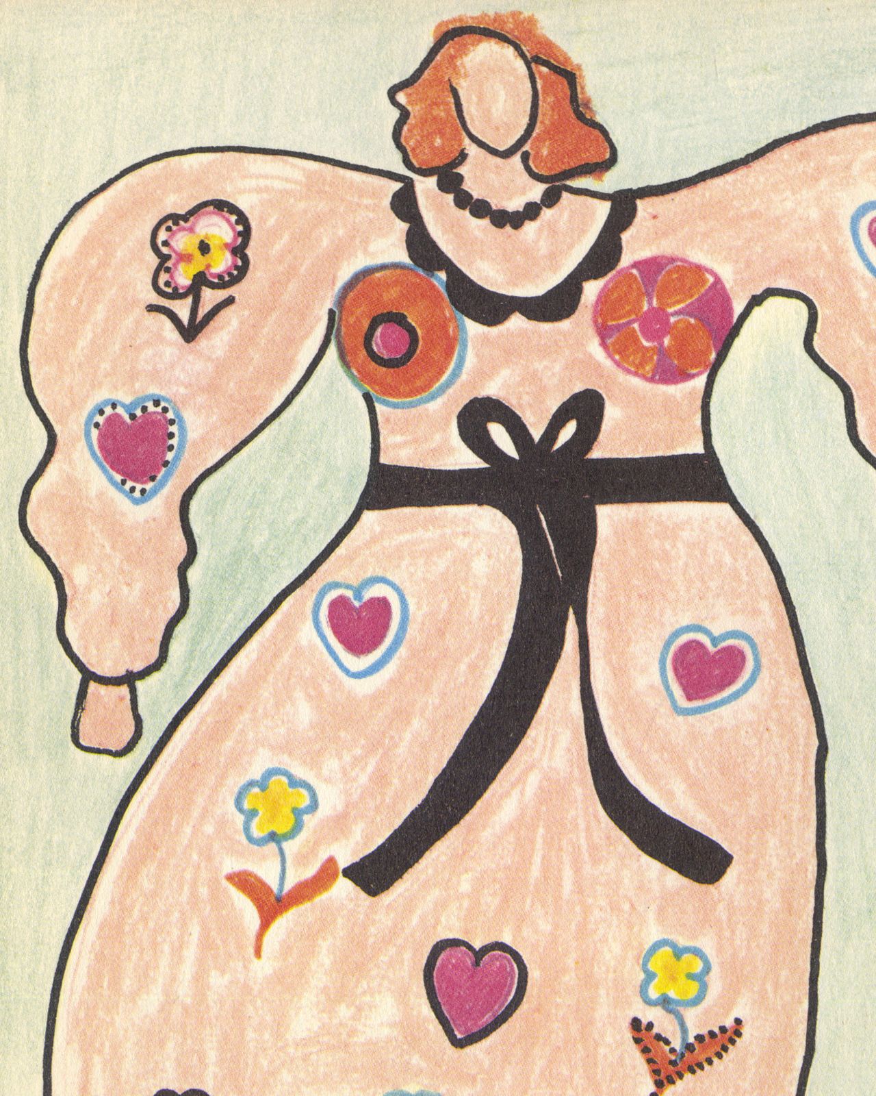 Zeldzame lithografie van Niki de Saint Phalle photo furniture