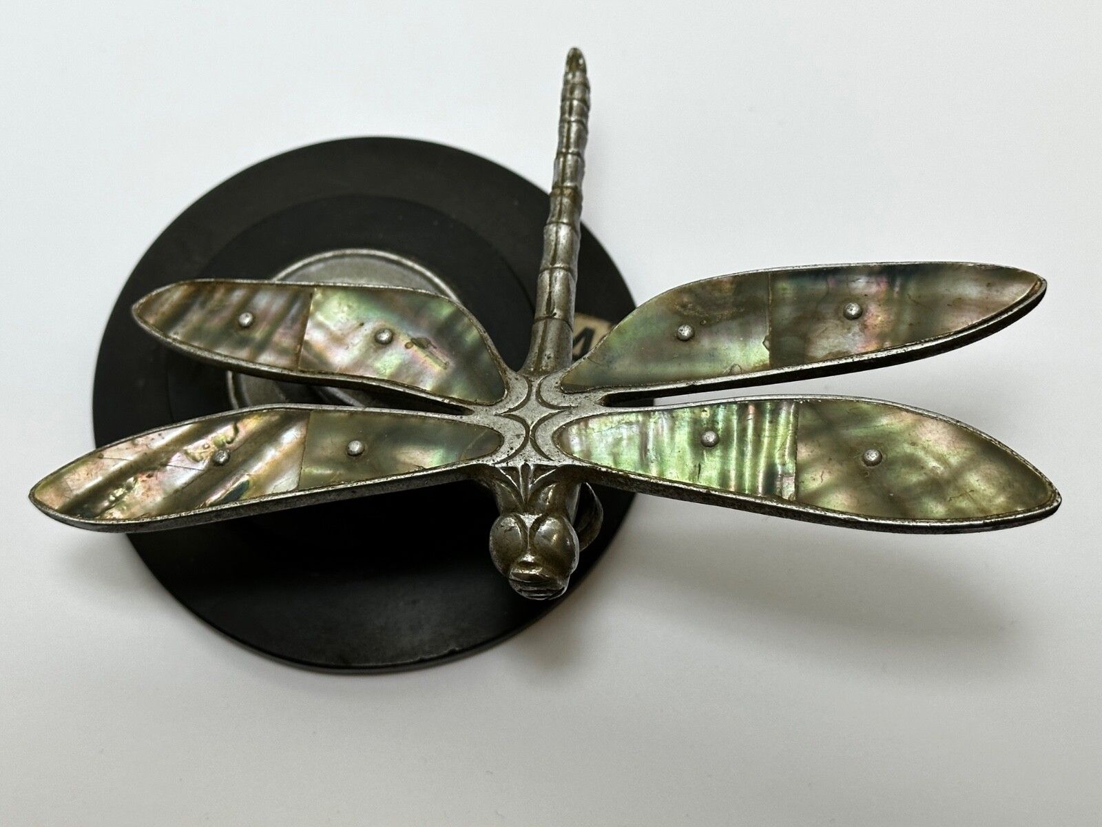 Art Deco Desmo Dragonfly automascottes sculptuur photo Kunst