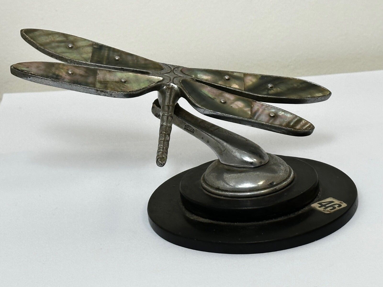 photo buy Art Deco Desmo Dragonfly automascottes sculptuur