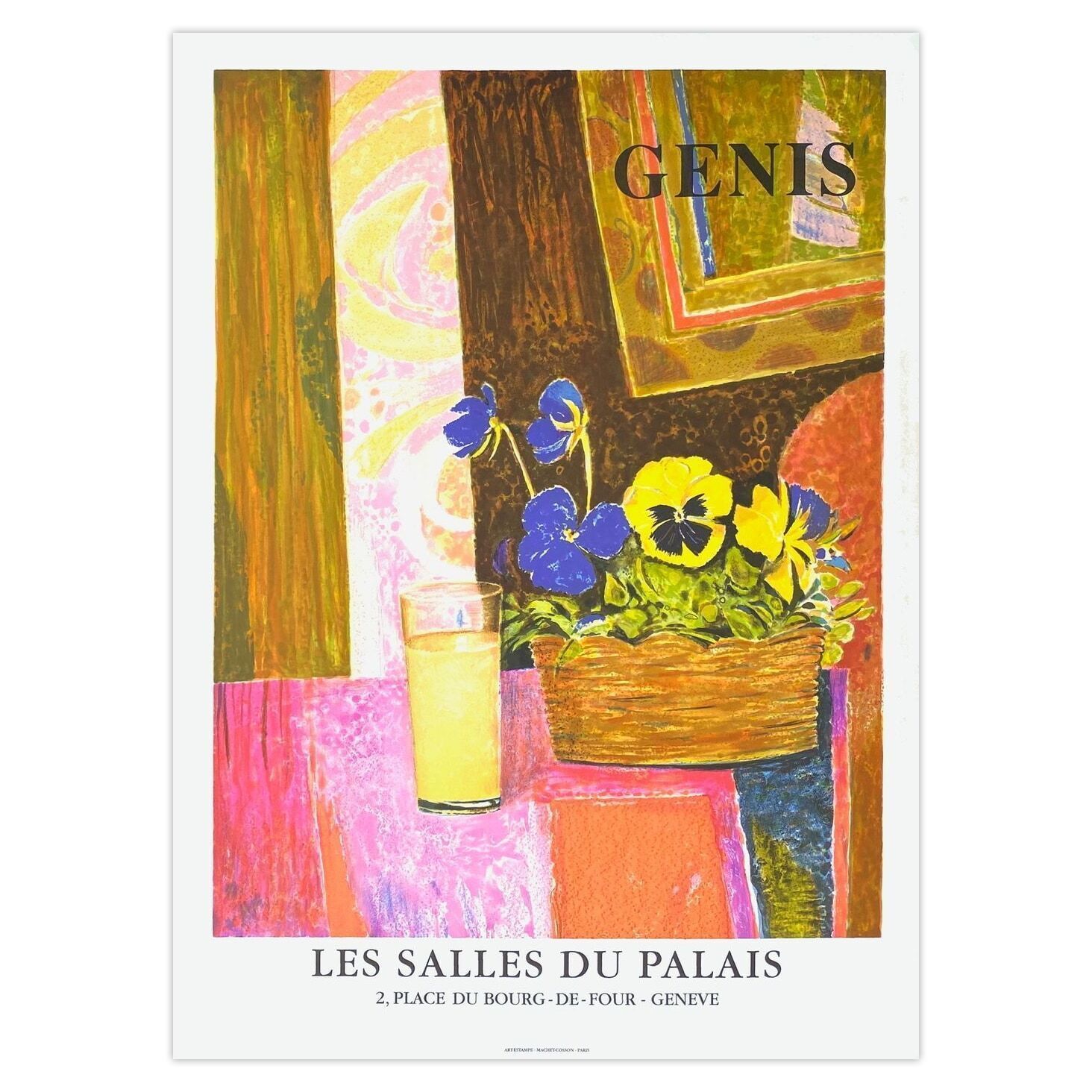 René Genis Poster Expo 97 Les Salles Du Palais II