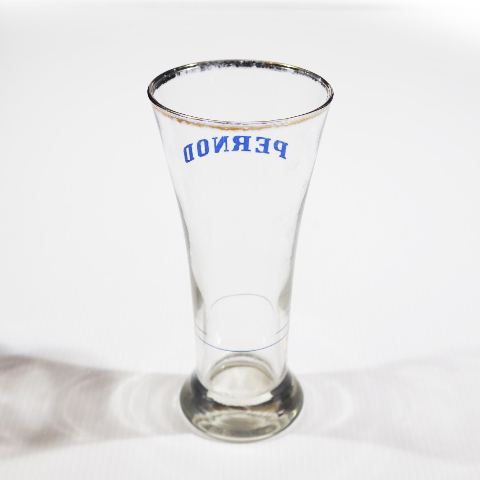 108.0 Ensemble carafe et verre Pernod Fils Paris vintage, bistro français, années 1960 photo