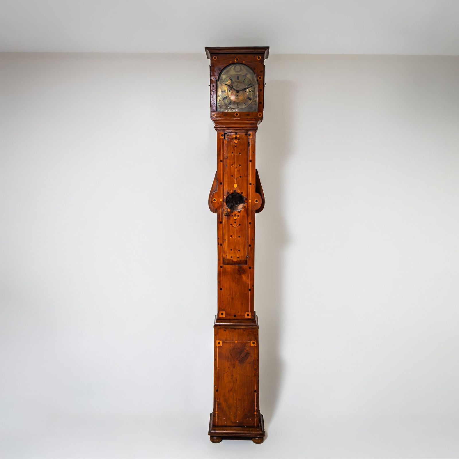 Inlaid Grandfather Clock, 18th Century