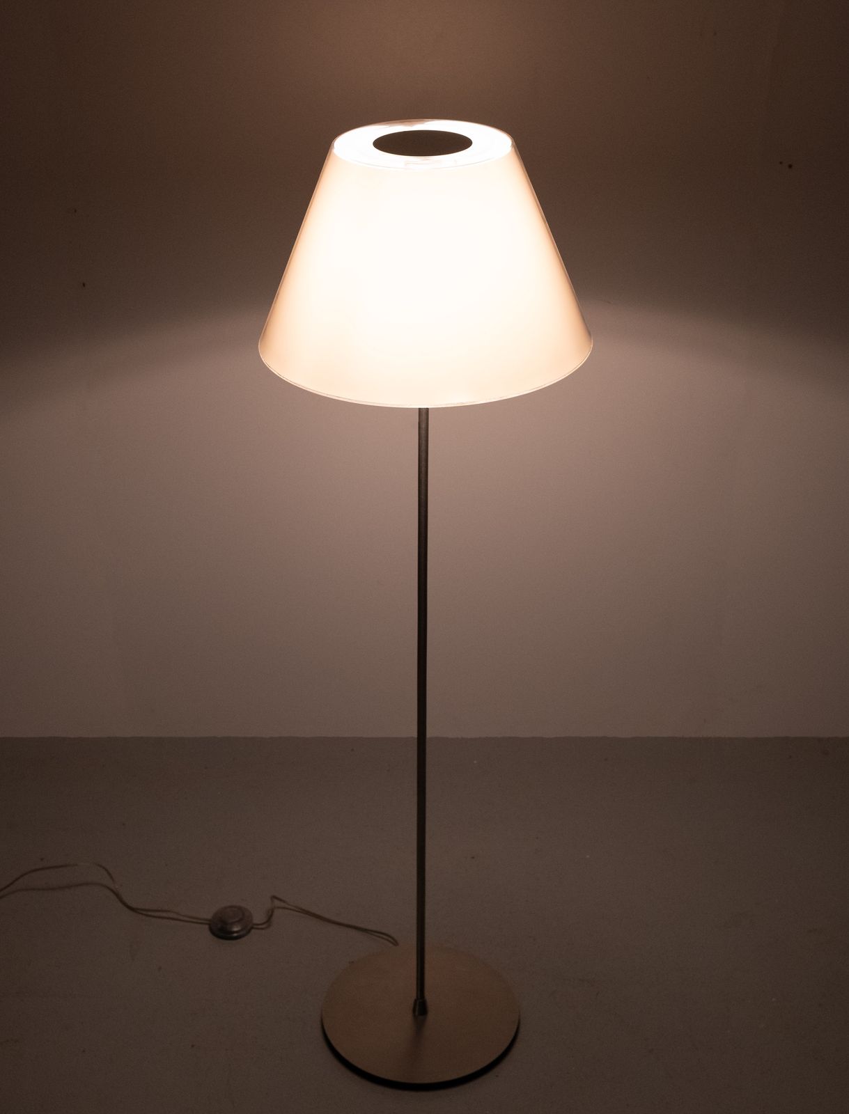 Modern Le Klint Floor Lamps, Polished Aluminum & Lucite, Sweden, 2010 photo Lighting