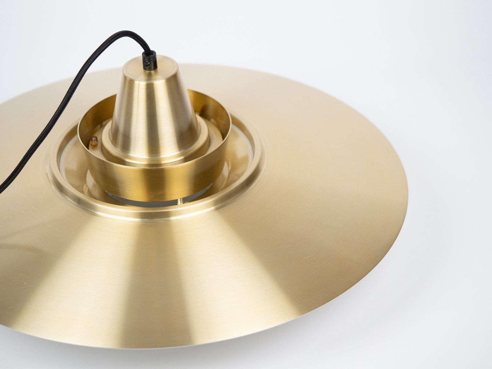 photo for sale Vintage Aluminum Pendant Lamp By David Mogensen For Superlight, 1980s