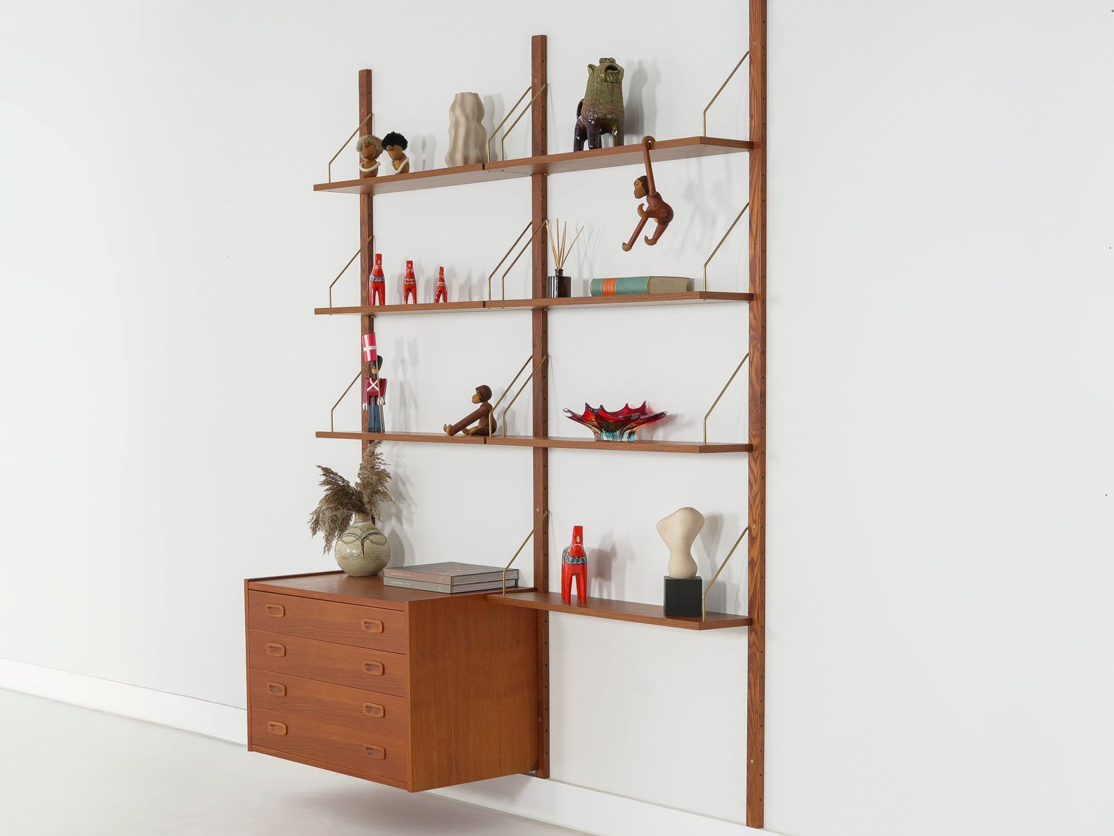 Teak Bookcase Ps System, Danish Design, 1960s, Manufactured By Randers Møbelfabrik photo Furniture