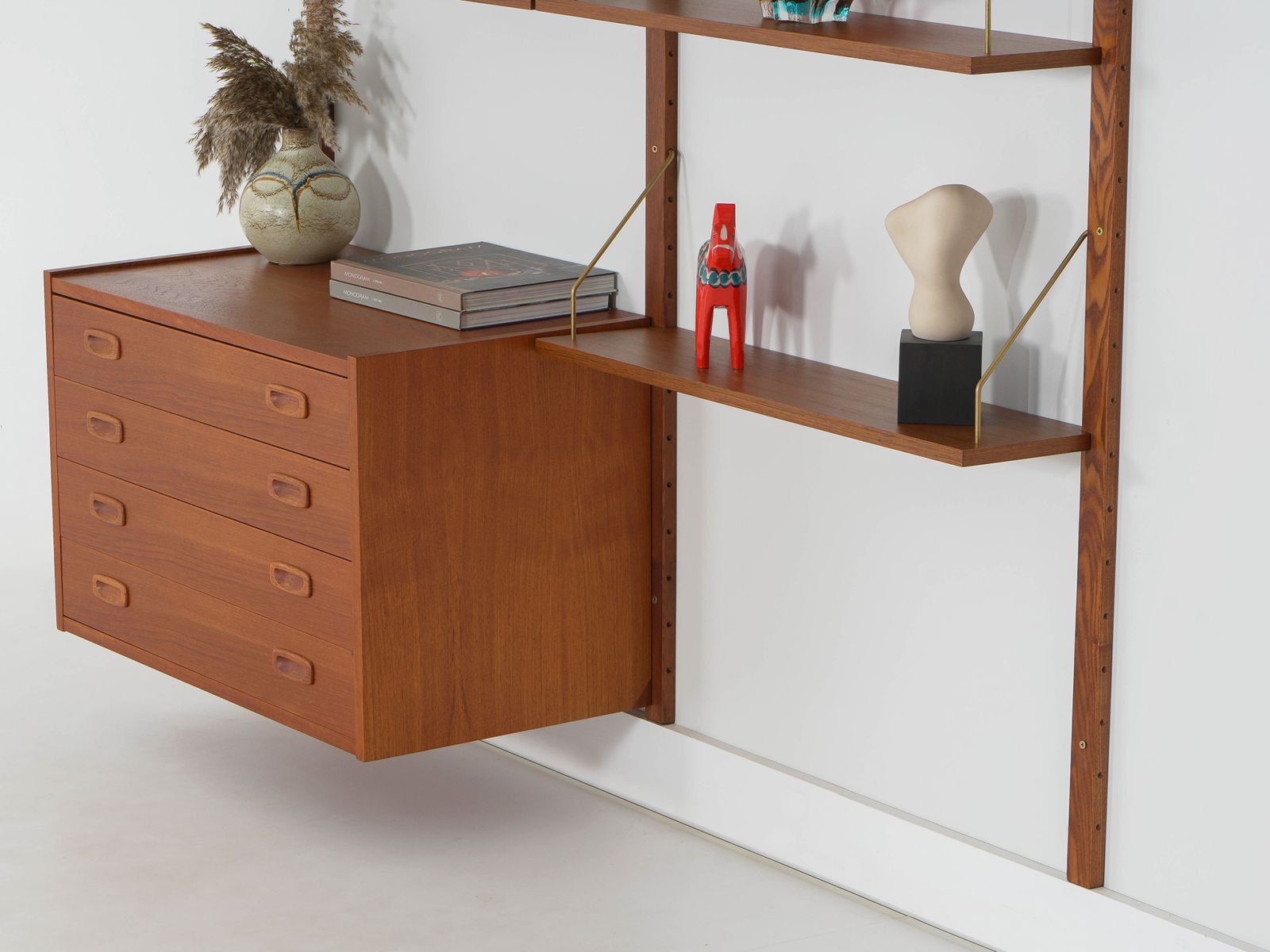 Teak Bookcase Ps System, Danish Design, 1960s, Manufactured By Randers Møbelfabrik photo 2229.0