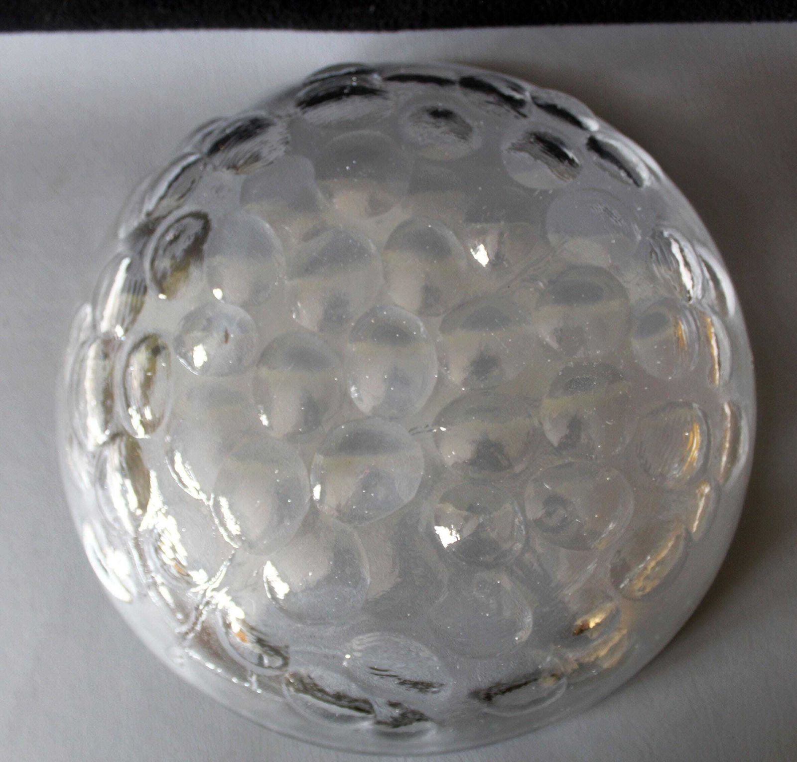 Grand bol vintage en verre Kosta Boda Suède, motif de raisins en relief, par Ann Warff, bol à salade, pièce centrale, 24,5 cm photo buy