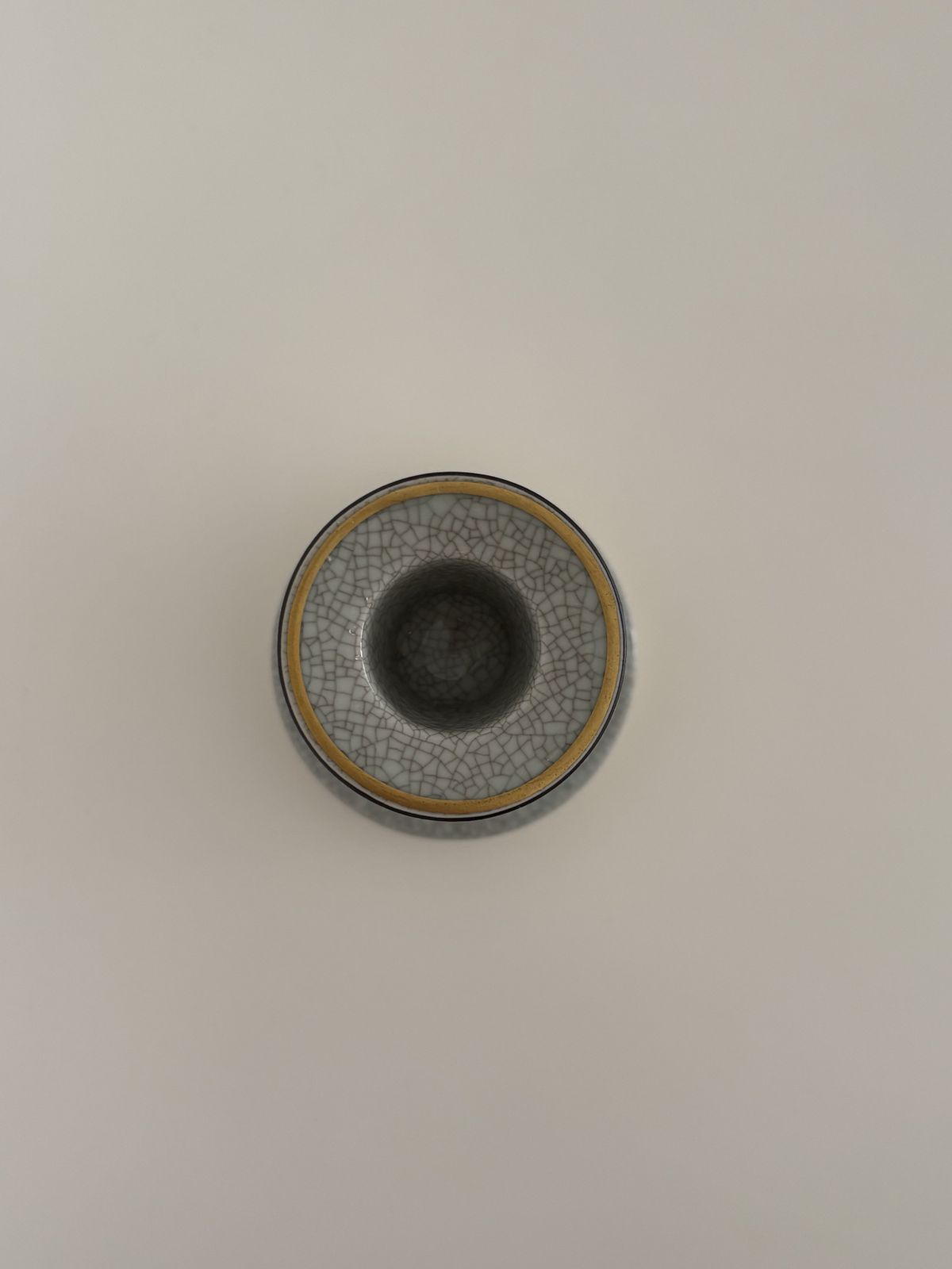 Royal Copenhagen Craquelé Candlestick By Thorkild Olsen, Denmark Circa1959 photo buy