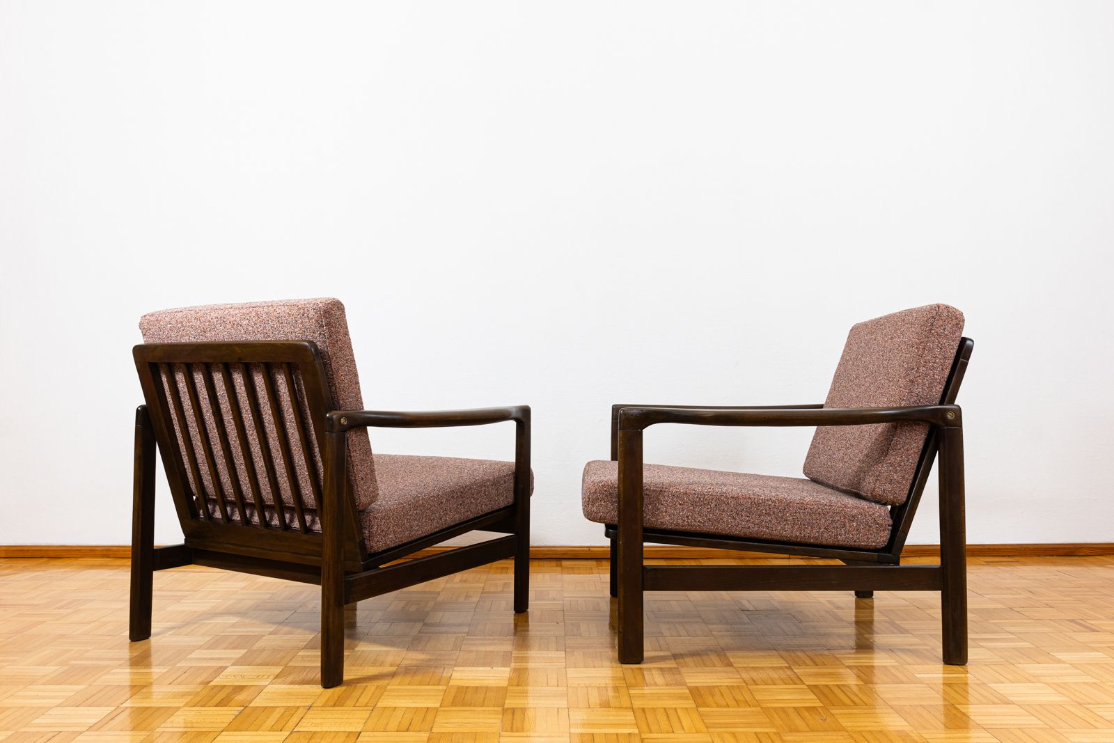 Mid-Century Modern fauteuils van Zenon Bączyk, ca. jaren 1960, set van 2 photo buy