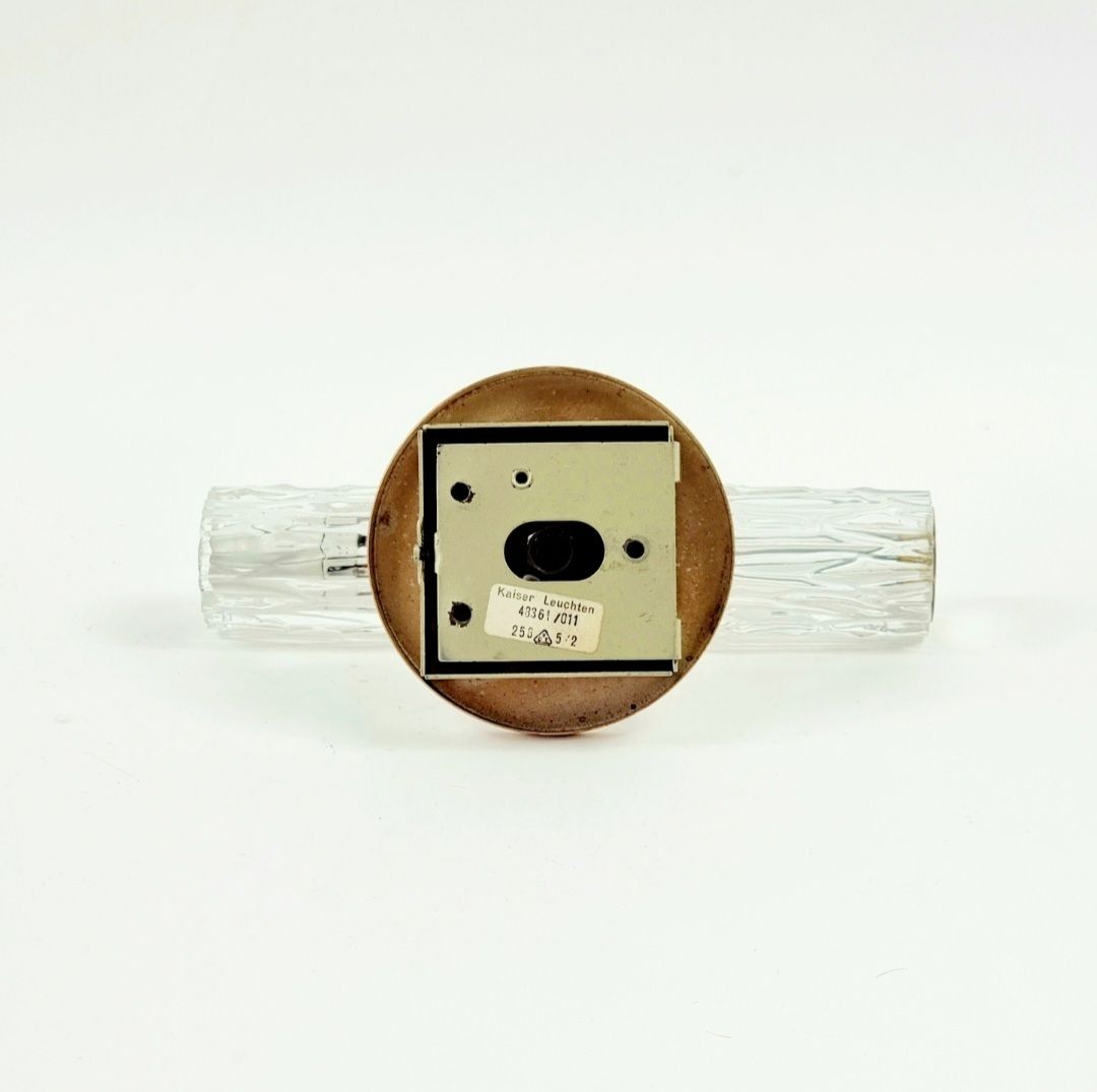 Paar Mid-Century Glazen Wandlampen Van Kaiser Leuchten, Duitsland, jaren 1960 photo buy