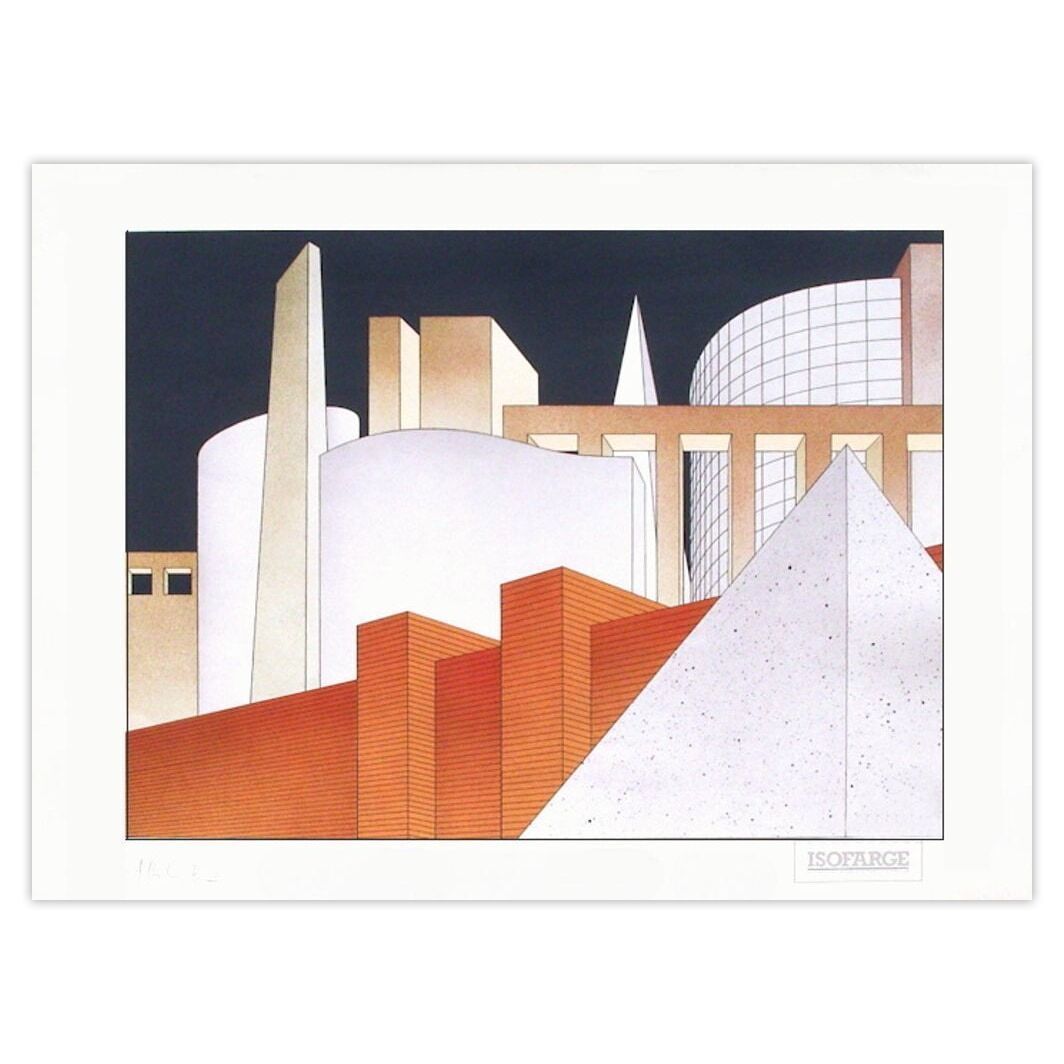 Alberto Bali Screenprint Isofarge