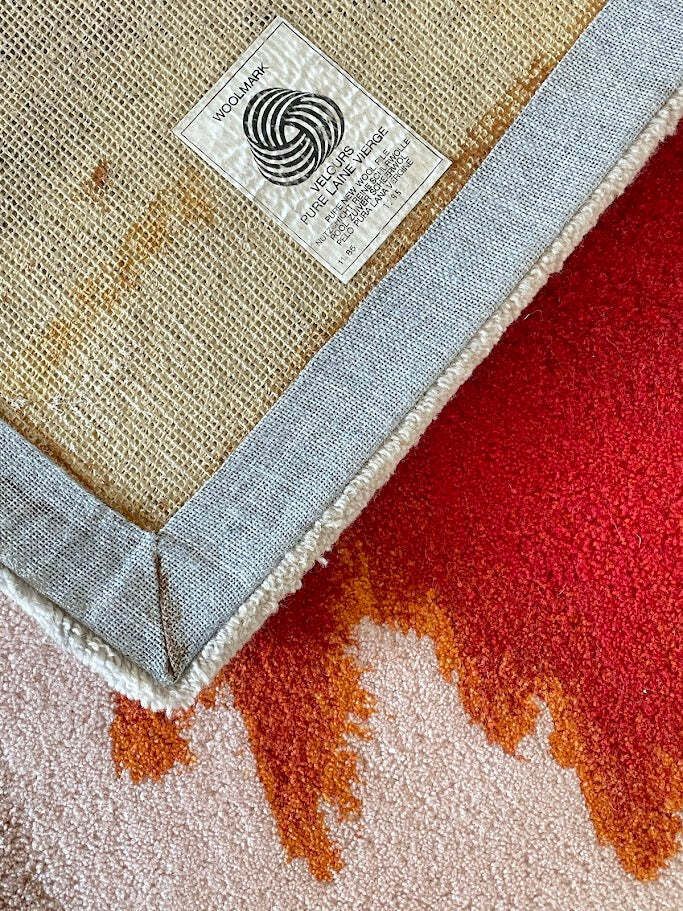Tisca Forster Hand Tufted Wool Rug – Tapestry, 1980s France photo buy