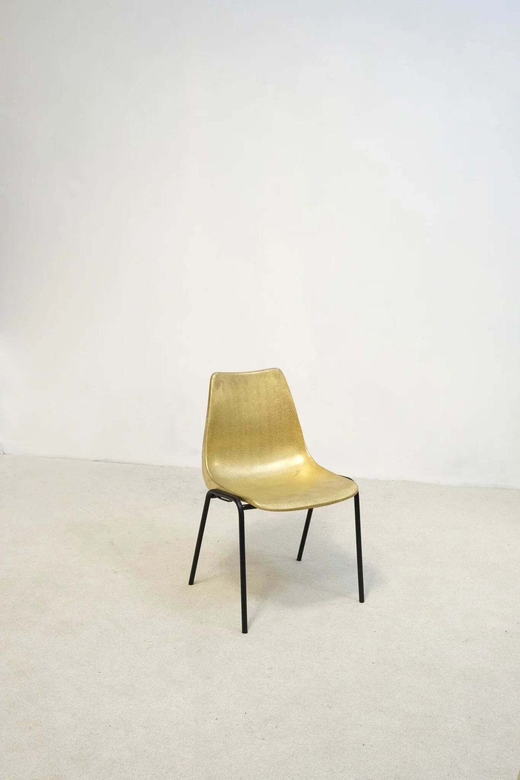 Vintage Molded Stacking Chair From Hiller Germany photo vinterior