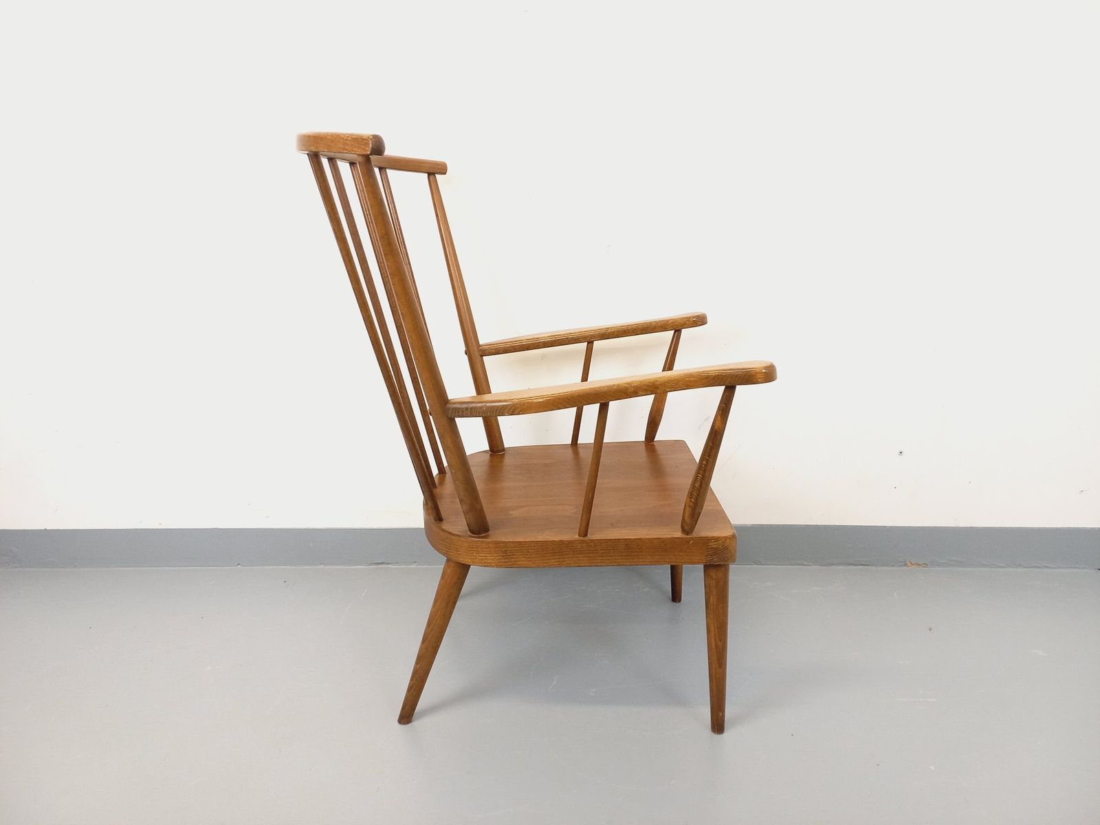photo vinterior Baumann fauteuil, Fan-model, ca. jaren 1960