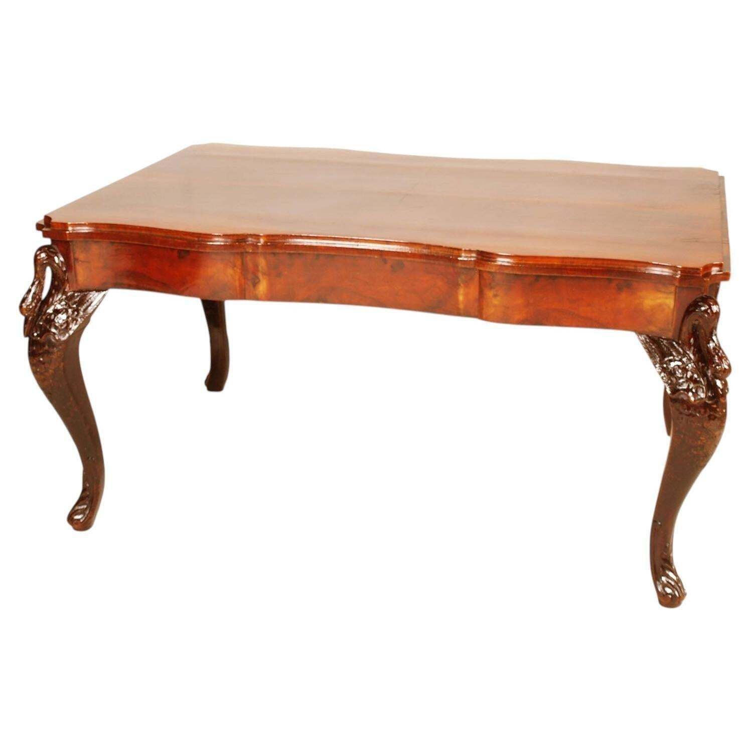 photo vintage Rare Venetian Neo Rococo Dining Set Attributed To Vincenzo Cadorin For Testolini
