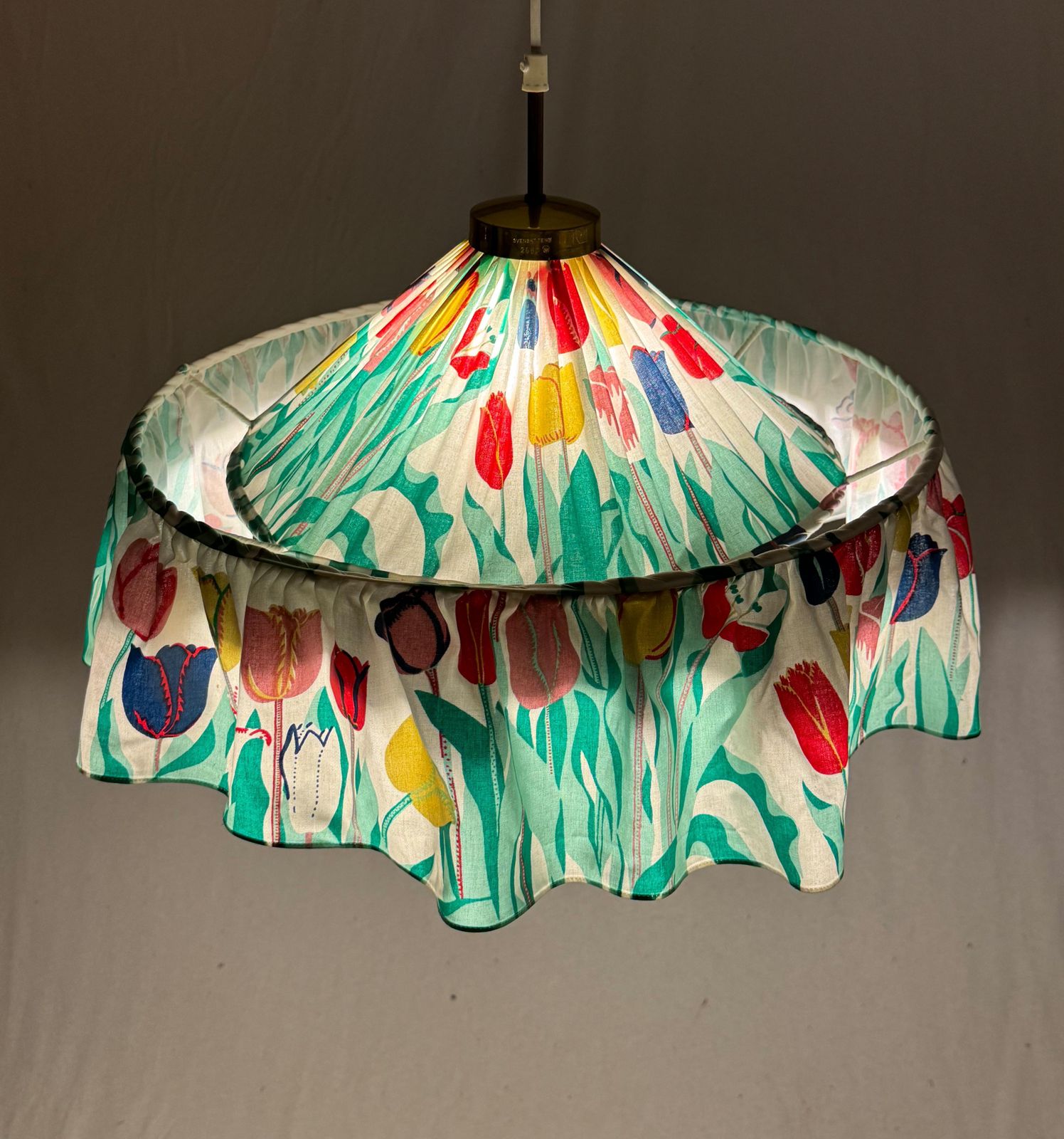photo for sale Tulip Fabric Hanglamp, Ontworpen Door Josef Frank Voor Svenskt Tenn