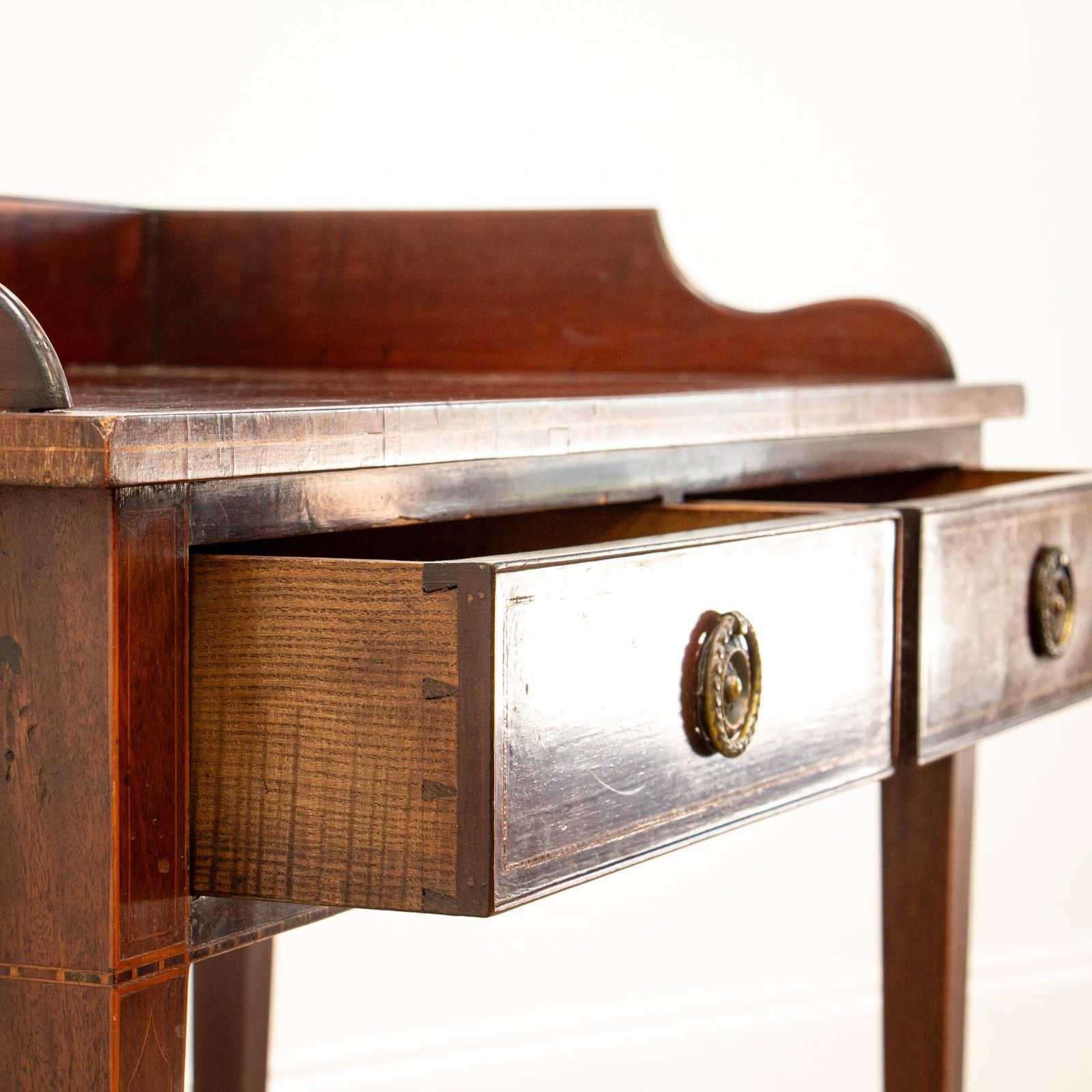 18th Century Georgian Writing Table, Desk Or Washstand photo vintage
