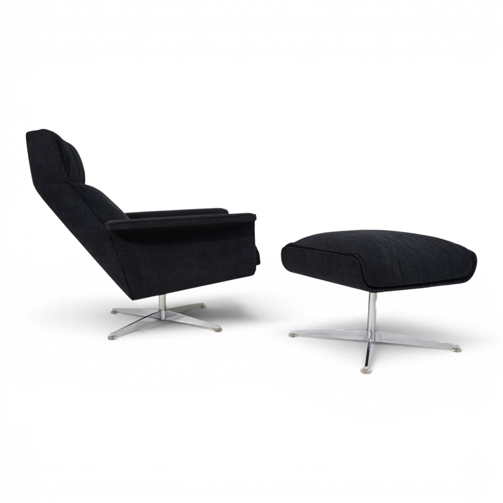 Kaufeld Siesta 62 Lounge Chair door Jacques Brule, 1960 photo vintage