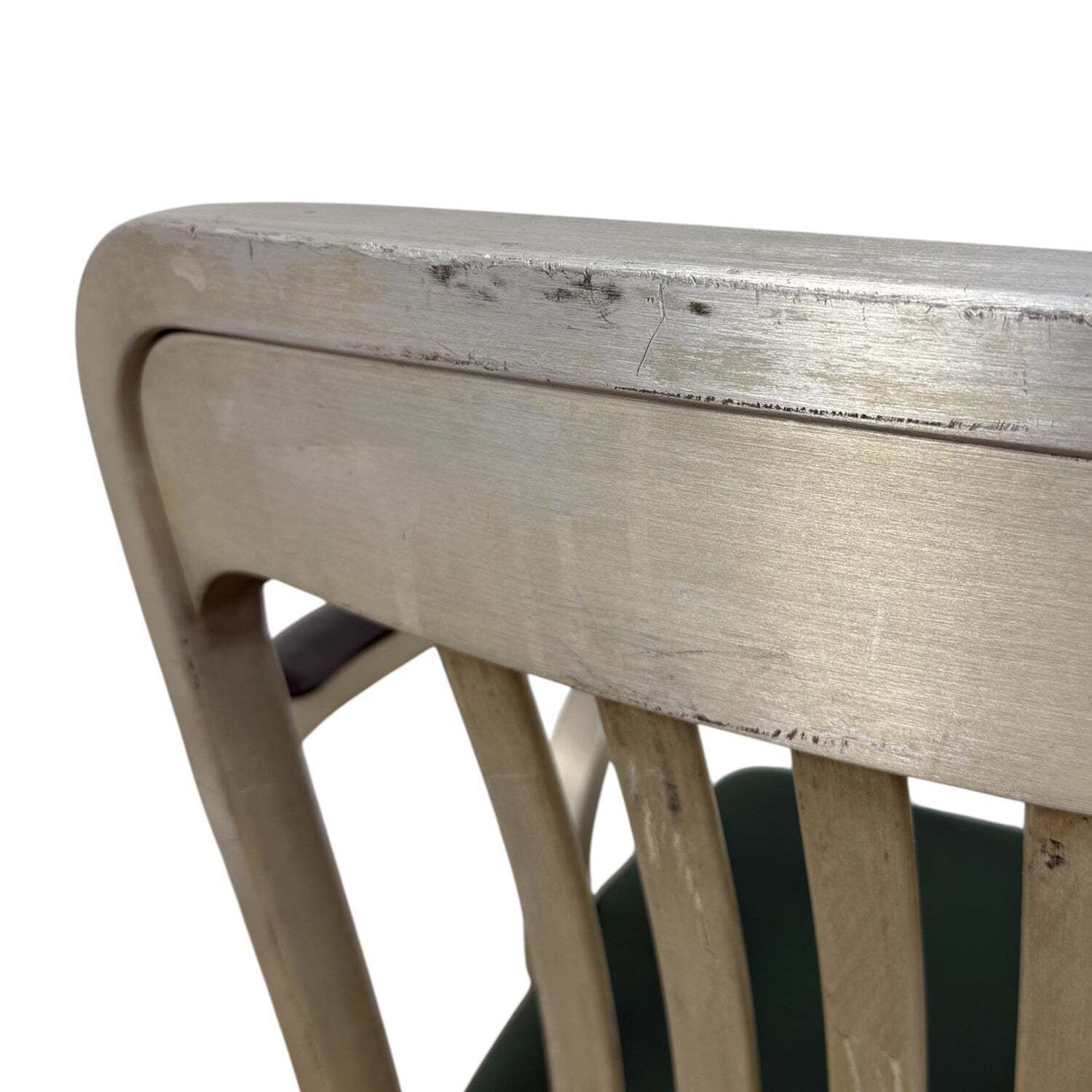Zeldzaam paar Amerikaanse aluminium Goodform-fauteuils photo vintage
