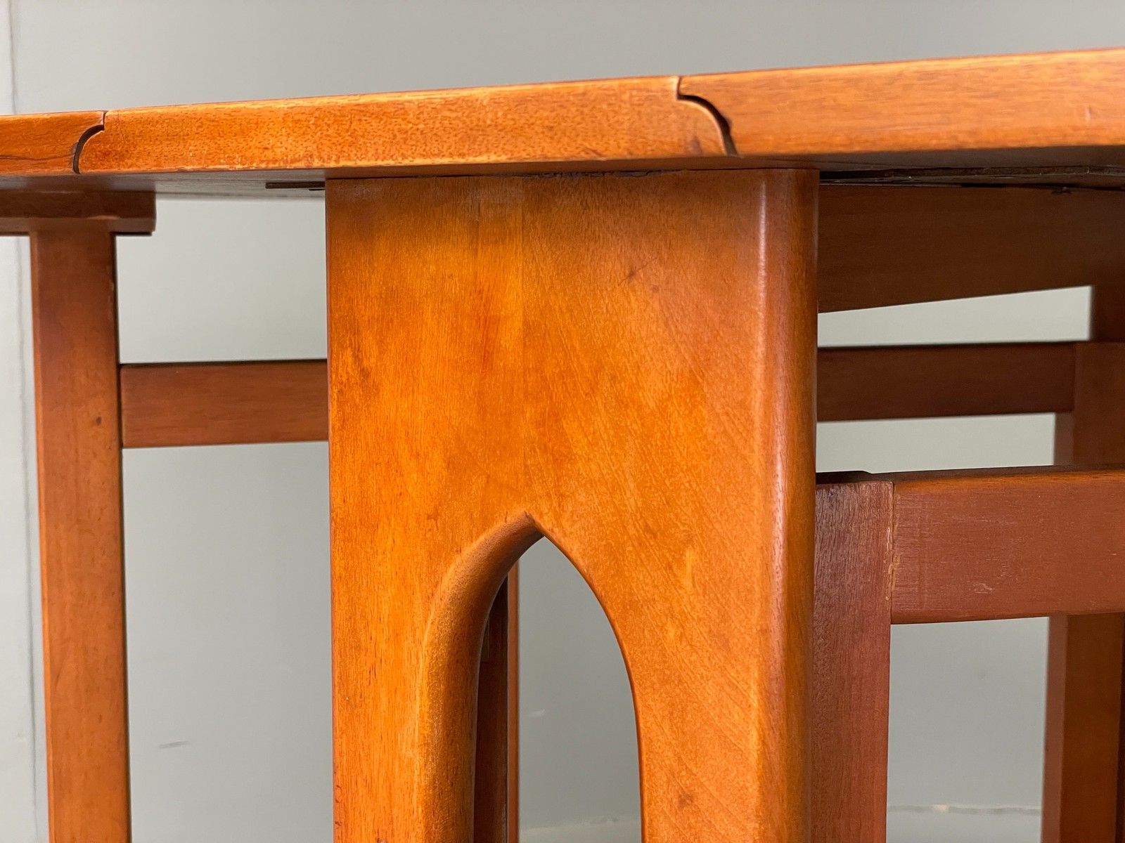 Vintage Teak Dropleaf Table By Jentique 1960s Mid Century Retro Eb12502 photo vintage