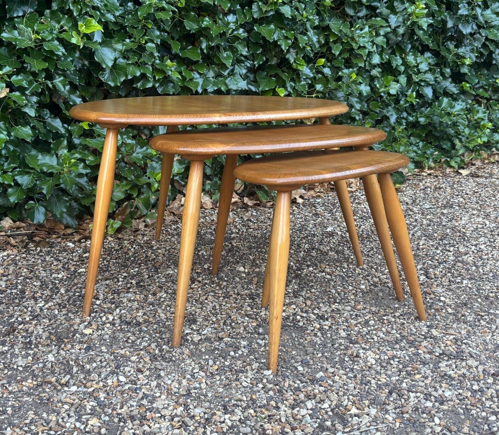 Pebble Nest Of Tables By Lucian Ercolani For Ercol photo vinterior