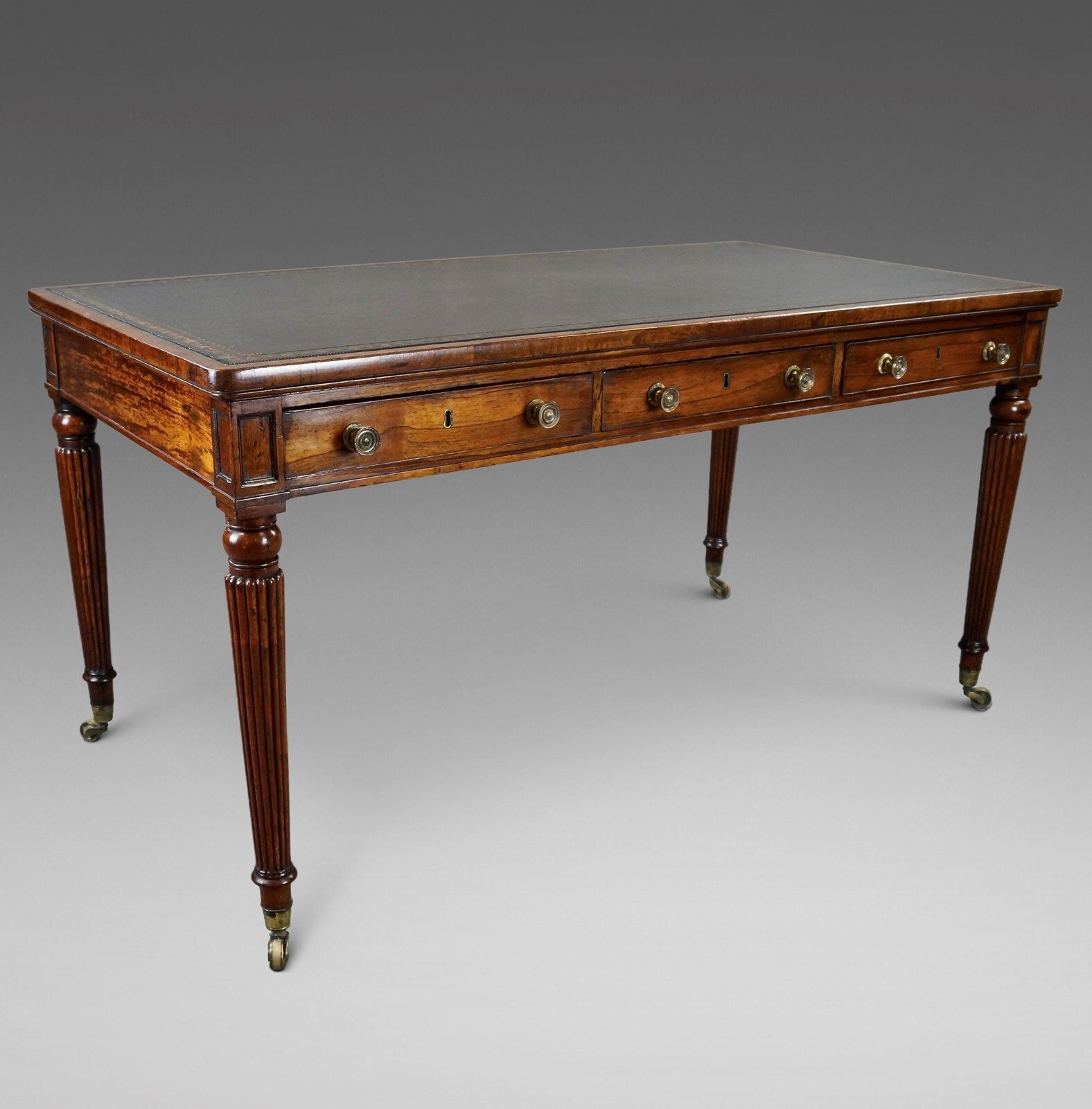 A Superb Regency Rosewood Writing Table photo for sale
