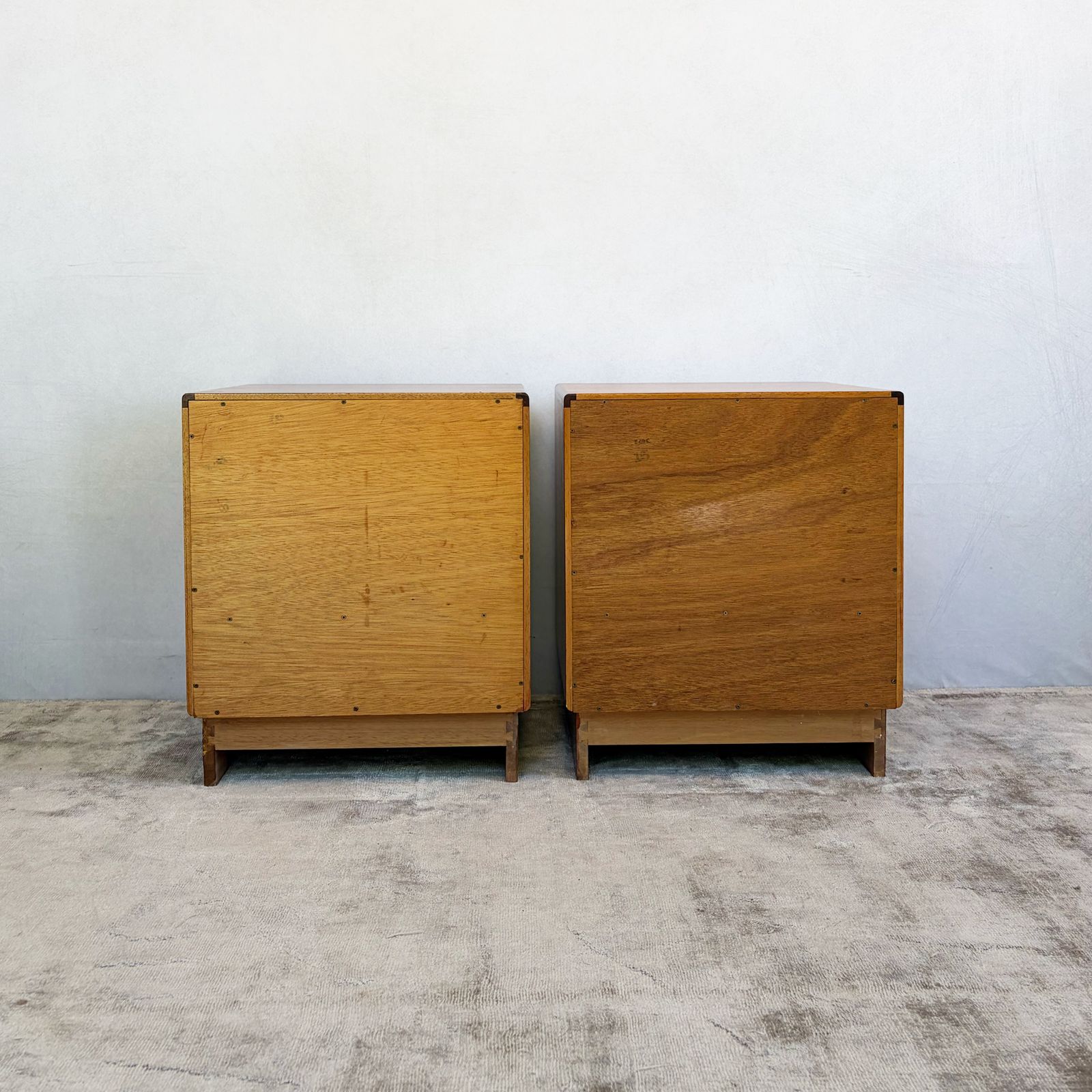 635.0 Pair Of G Plan Fresco Teak Bedside Cabinets photo